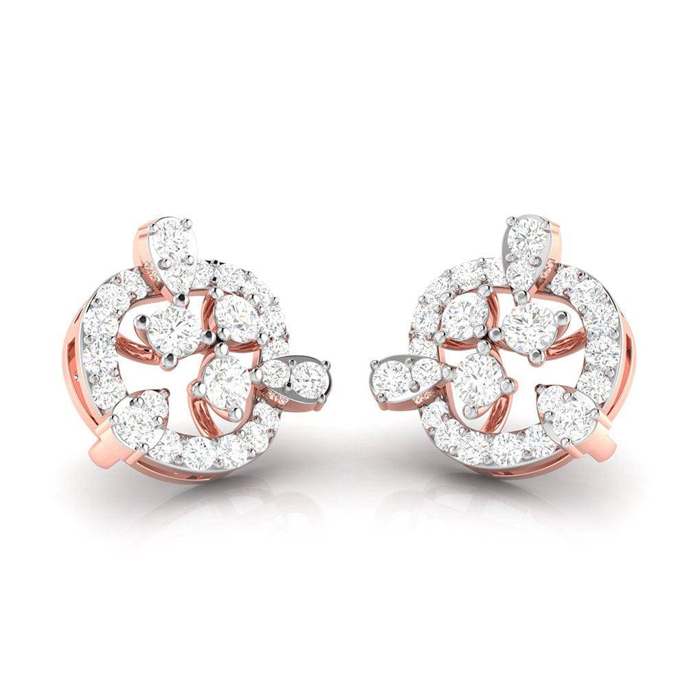 Latest earrings design Catchy Lab Grown Diamond Earrings Fiona Diamonds