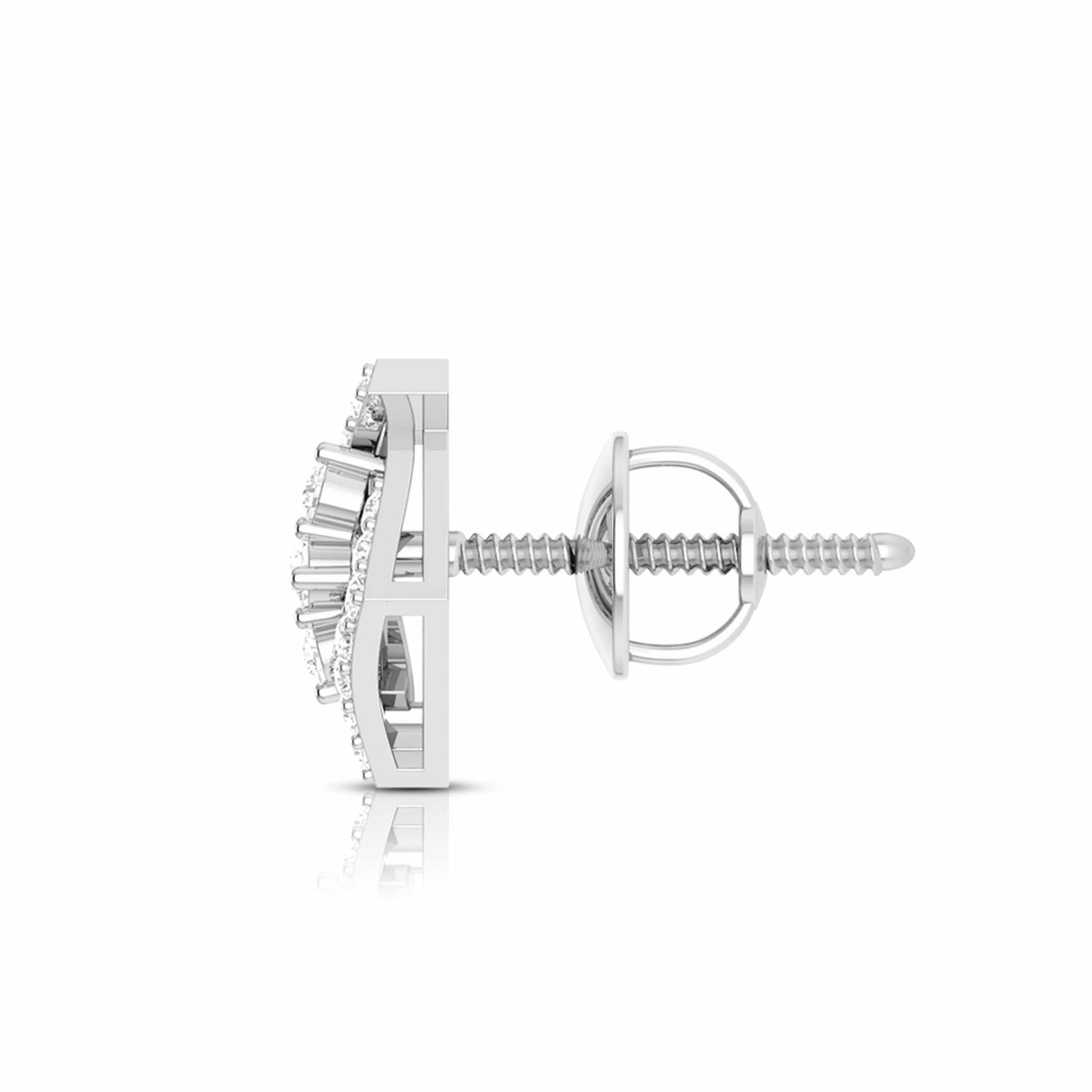 Party wear earrings design Indicator Lab Grown Diamond Earrings Fiona Diamonds