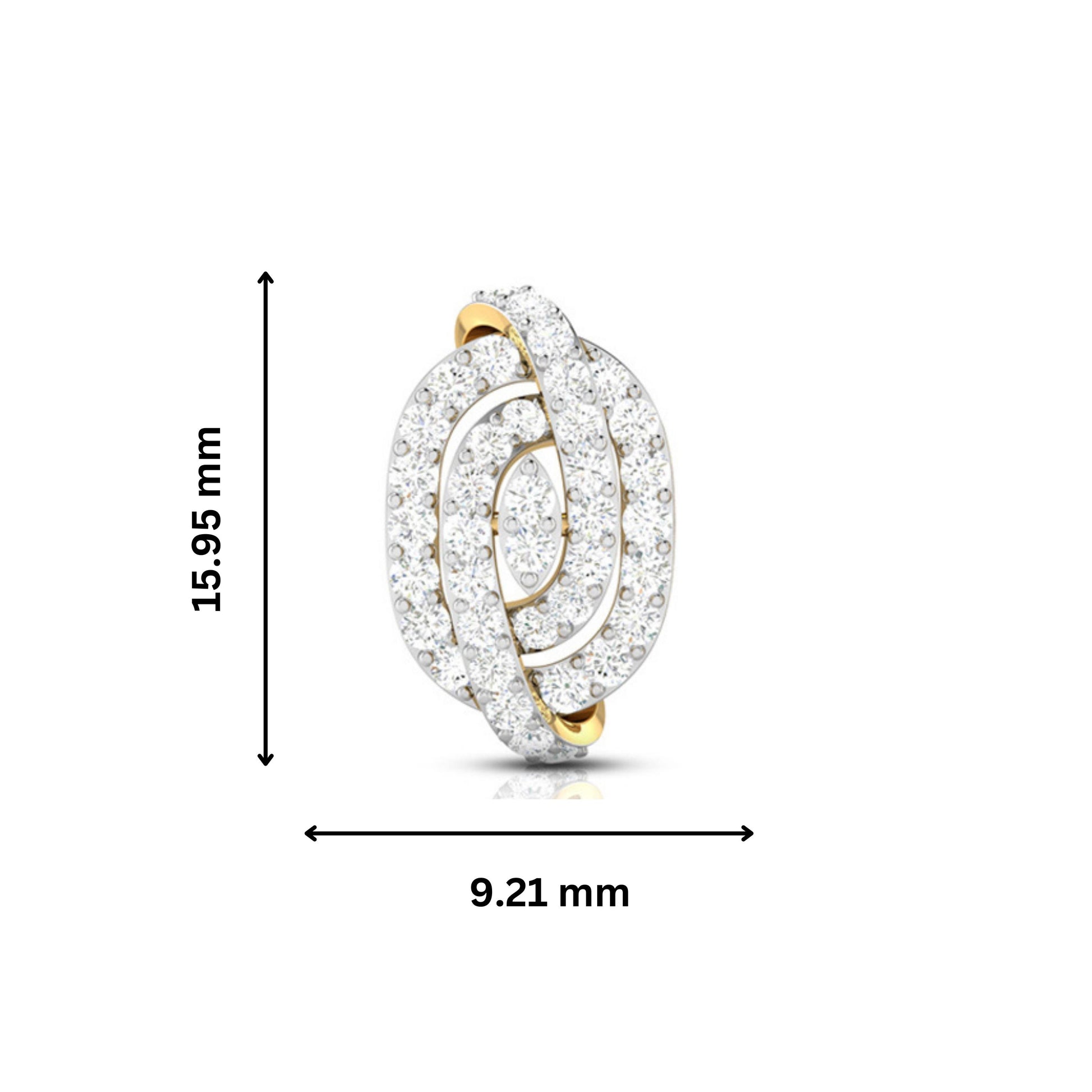 Daily wear earrings design Hawser Lab Grown Diamond Earrings Fiona Diamonds