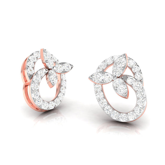 Load image into Gallery viewer, Party wear earrings design Stink Lab Grown Diamond Earrings Fiona Diamonds
