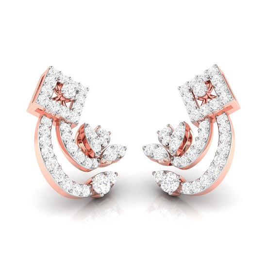 Finest Diamond Earrings by TBZ