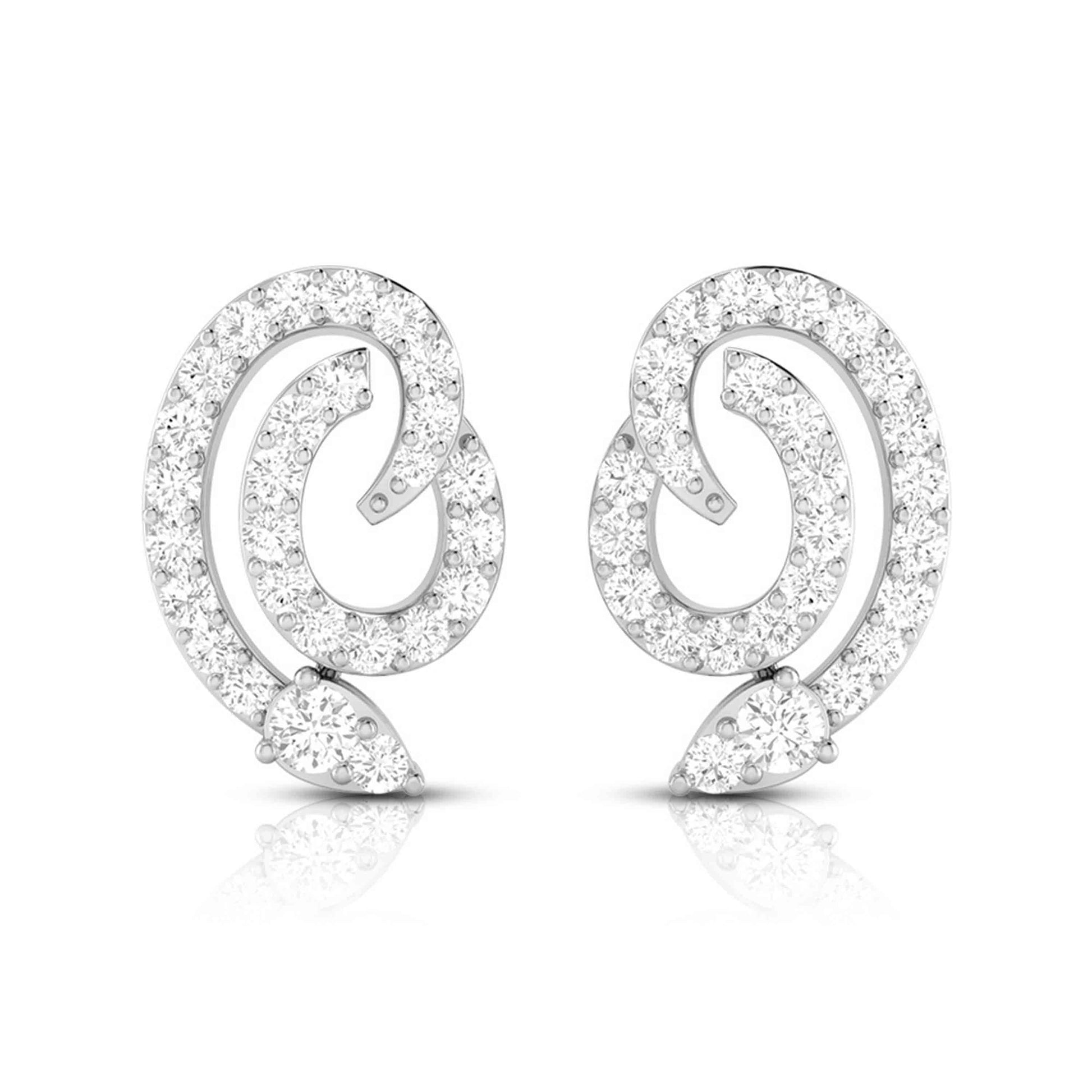 Designer earrings collection Intellectual Lab Grown Diamond Earrings Fiona Diamonds