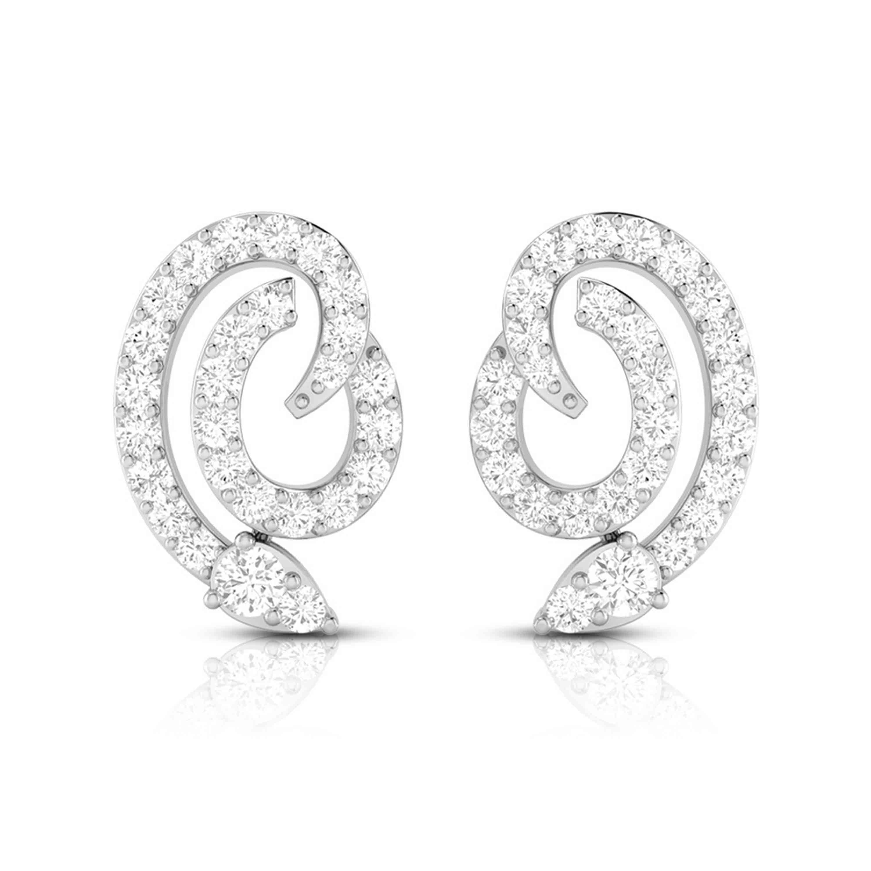 Designer earrings collection Intellectual Lab Grown Diamond Earrings Fiona Diamonds