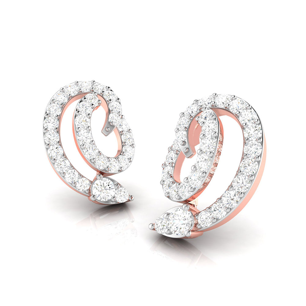 Designer earrings collection Intellectual Lab Grown Diamond Earrings Fiona Diamonds