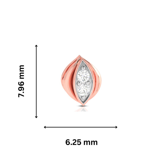 Latest earrings design Petalo Lab Grown Diamond Earrings Fiona Diamonds