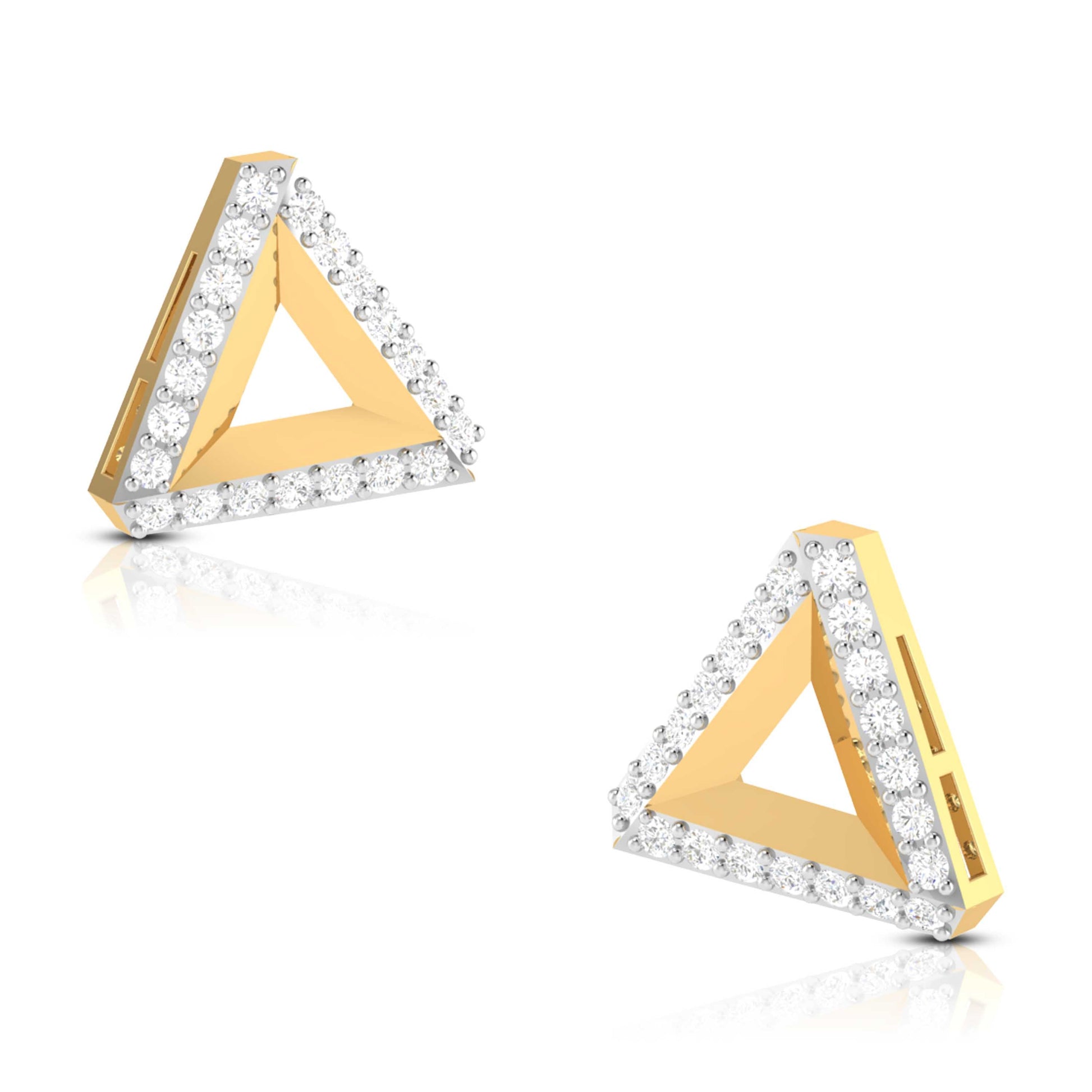Small earrings design Tarragon Lab Grown Diamond Earrings Fiona Diamonds