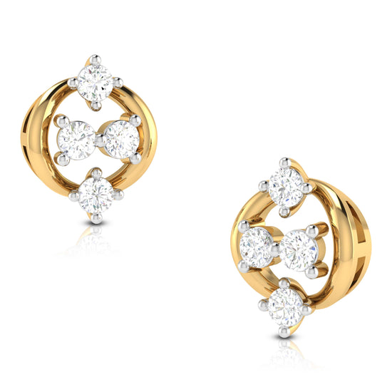 Fancy earrings design Covets Lab Grown Diamond Studs Fiona Diamonds