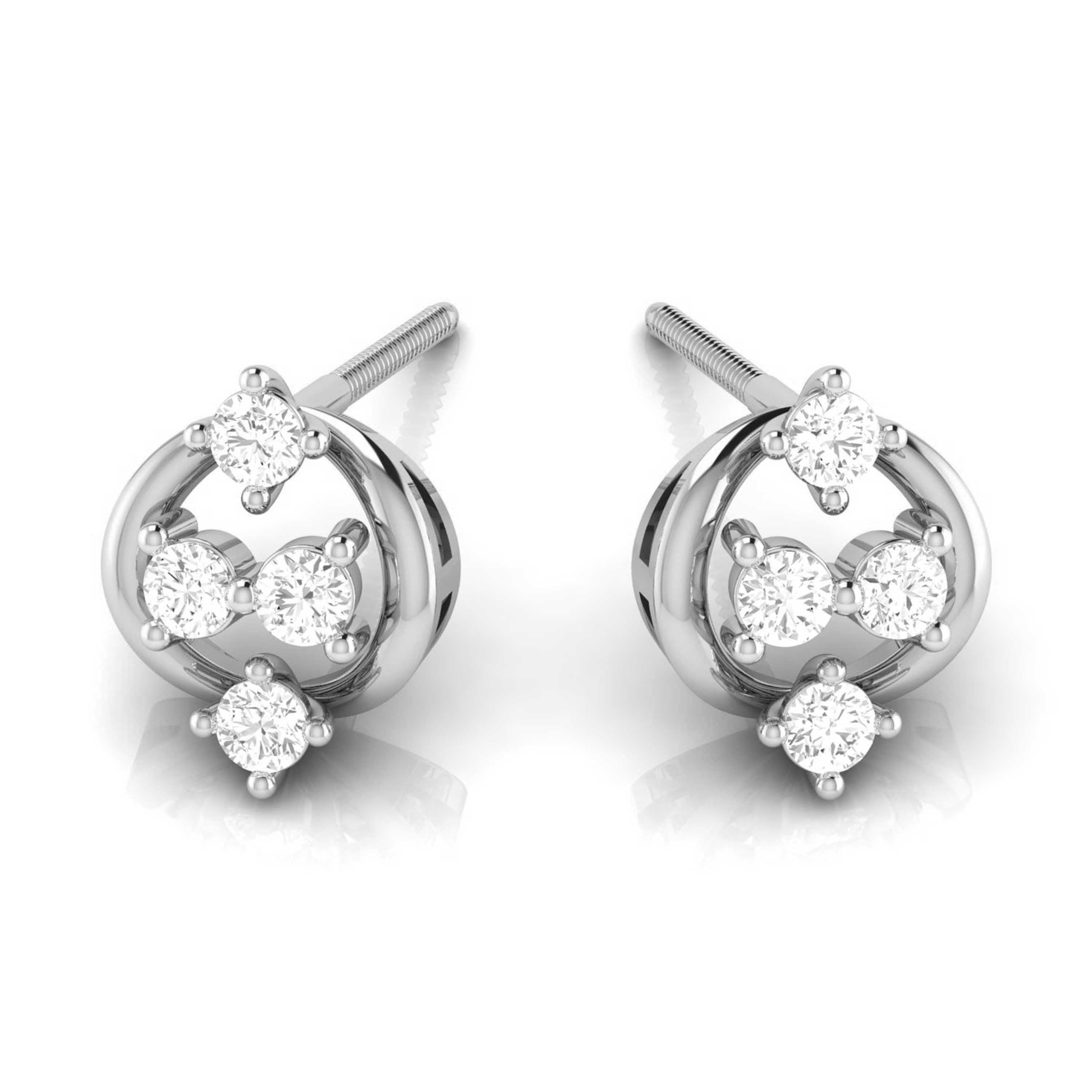 Fancy earrings design Covets Lab Grown Diamond Studs Fiona Diamonds