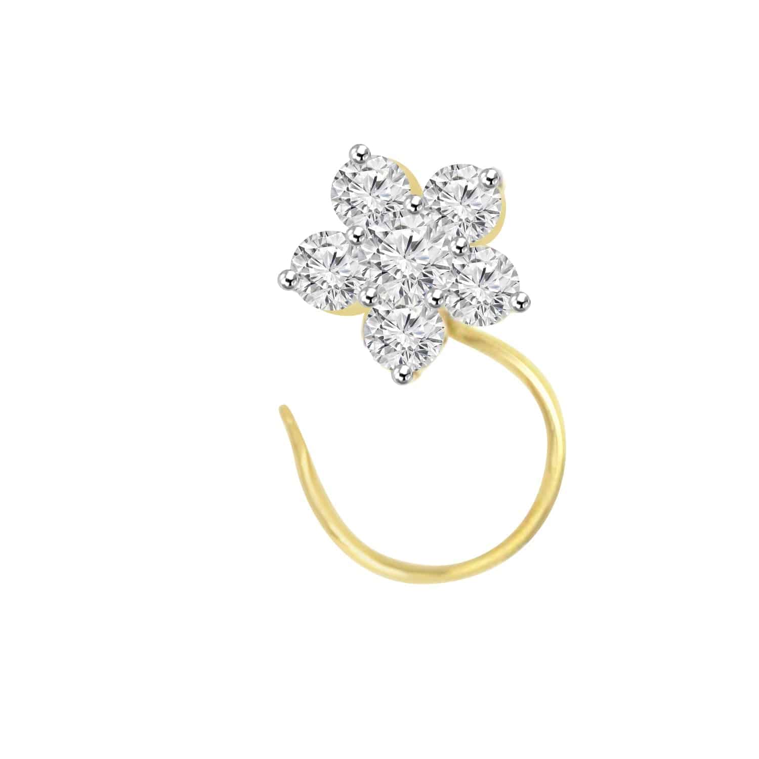 Peal Lab Diamond Nosepin - Fiona Diamonds - Fiona Diamonds