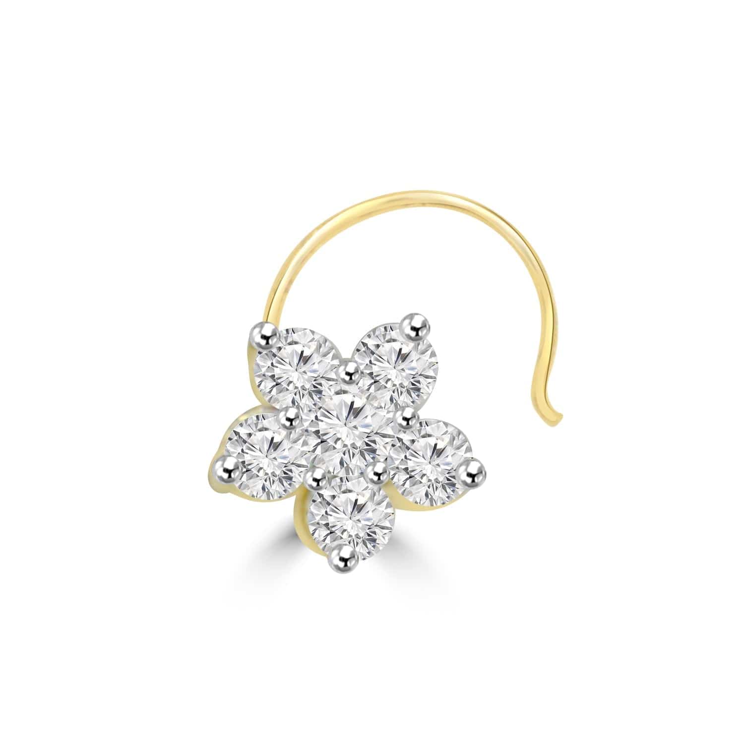 Peal Lab Diamond Nosepin - Fiona Diamonds - Fiona Diamonds