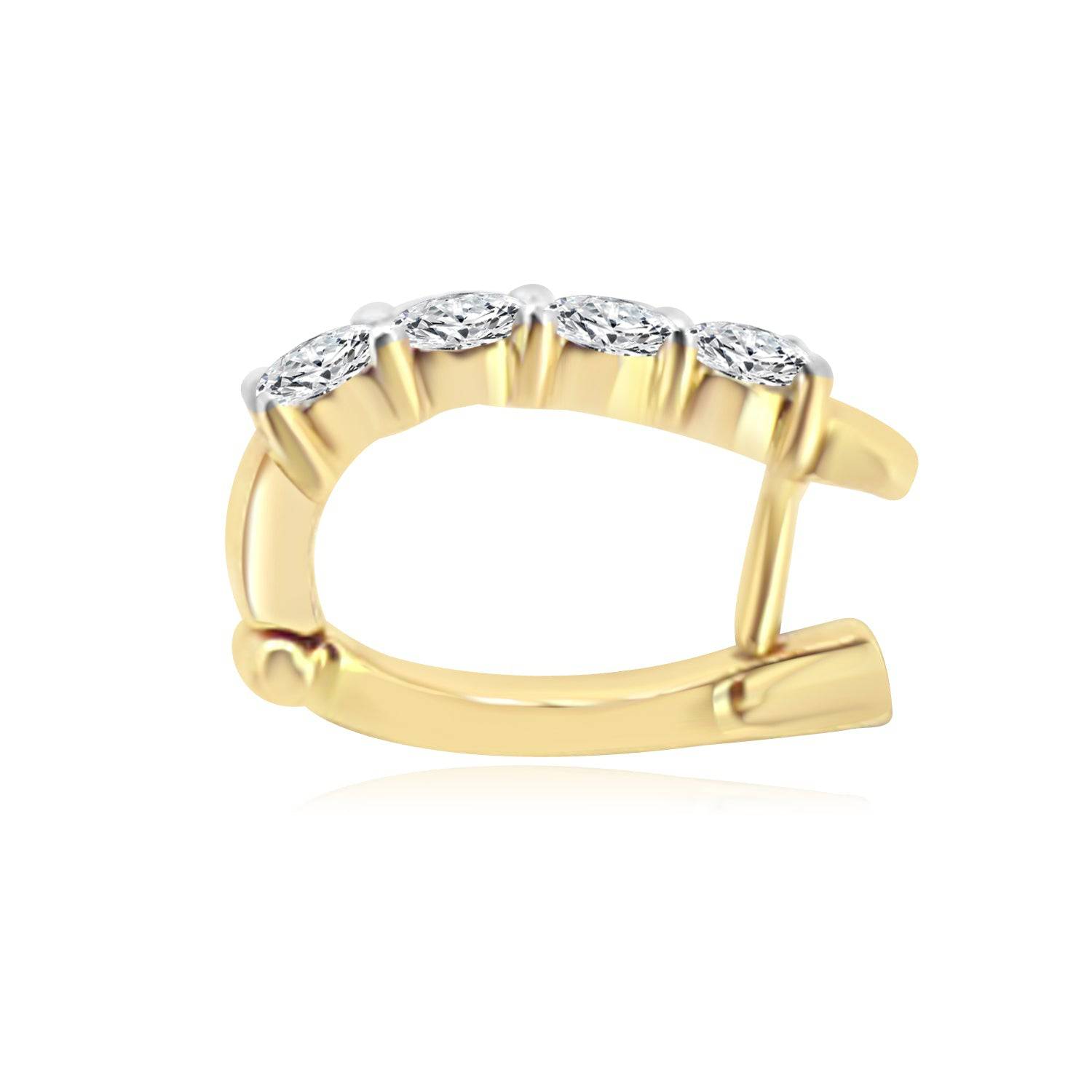 Hoop Lab Diamond Nosering - Fiona Diamonds - Fiona Diamonds