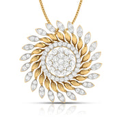 Soleil lab grown diamond pendant designs for female Fiona Diamonds