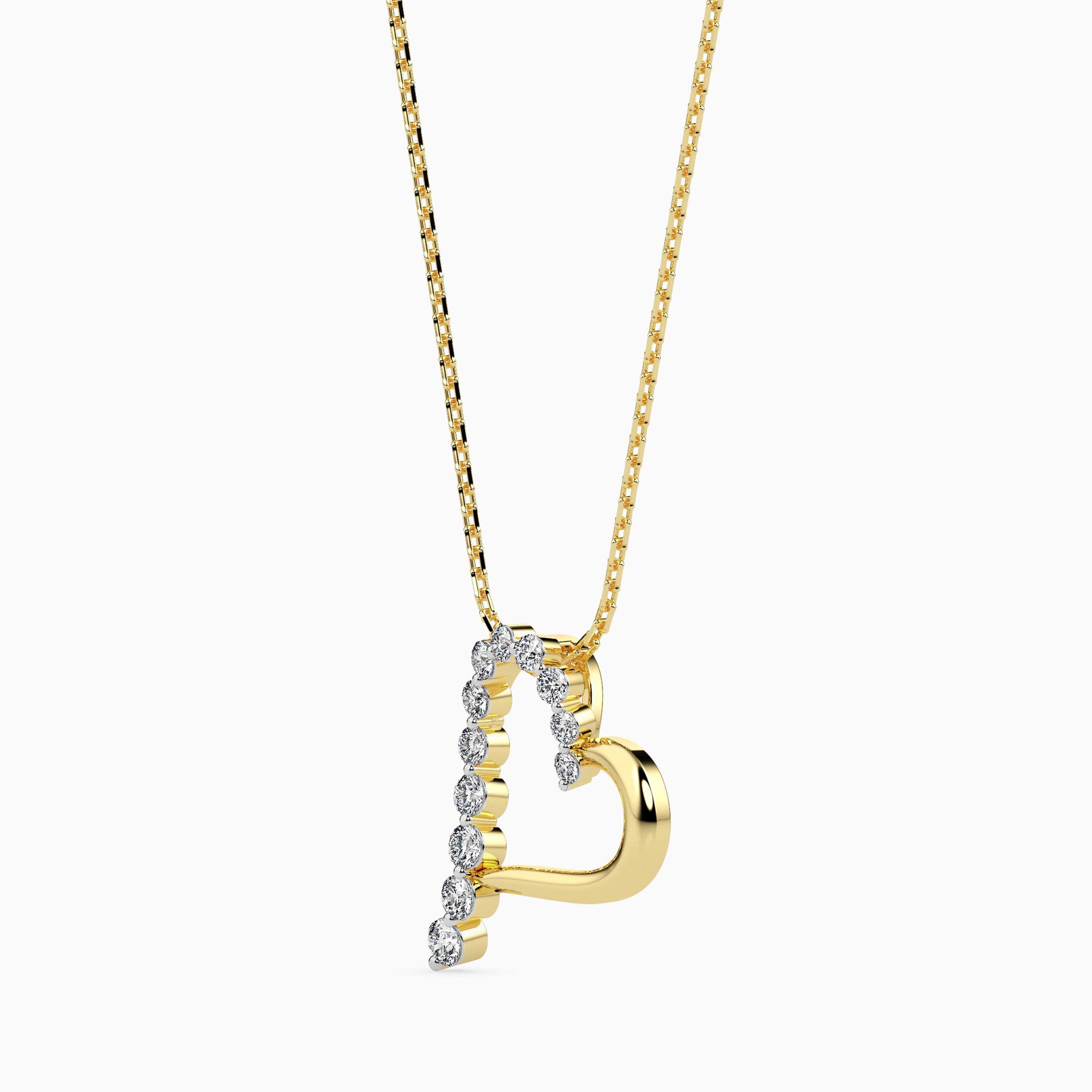 Fairytale lab grown diamond pendant designs for female Fiona Diamonds