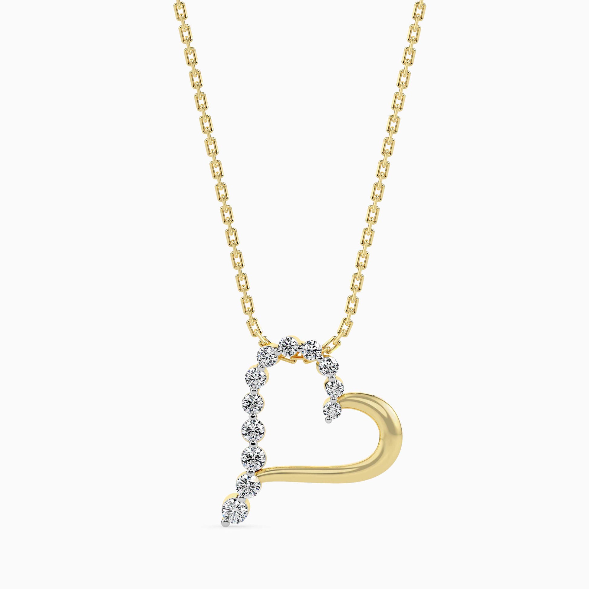 Fairytale lab grown diamond pendant designs for female Fiona Diamonds