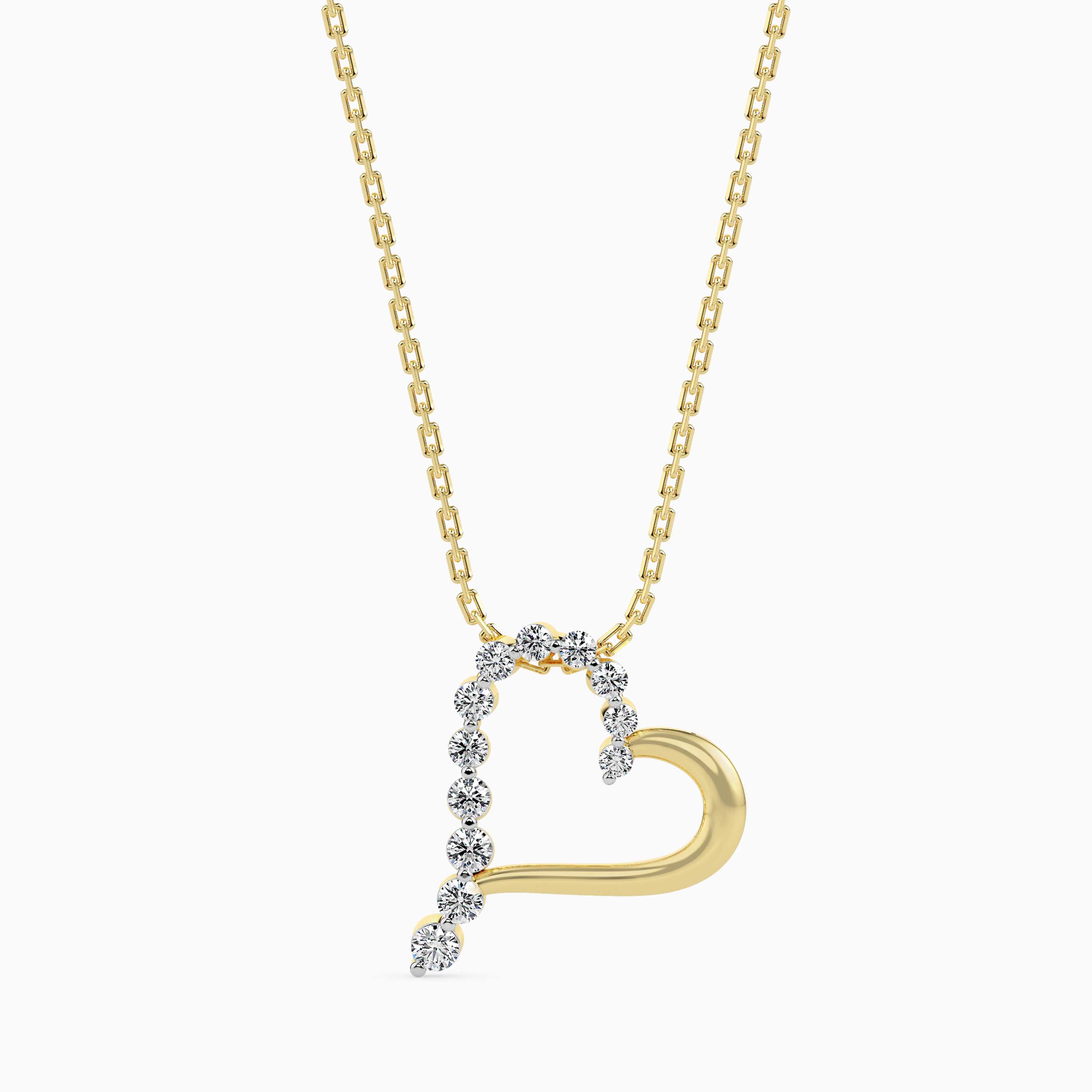 Fairytale lab grown diamond pendant designs for female Fiona Diamonds