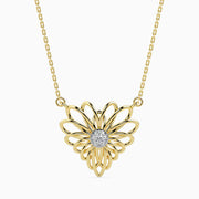 Maze lab grown diamond pendant designs for female Fiona Diamonds