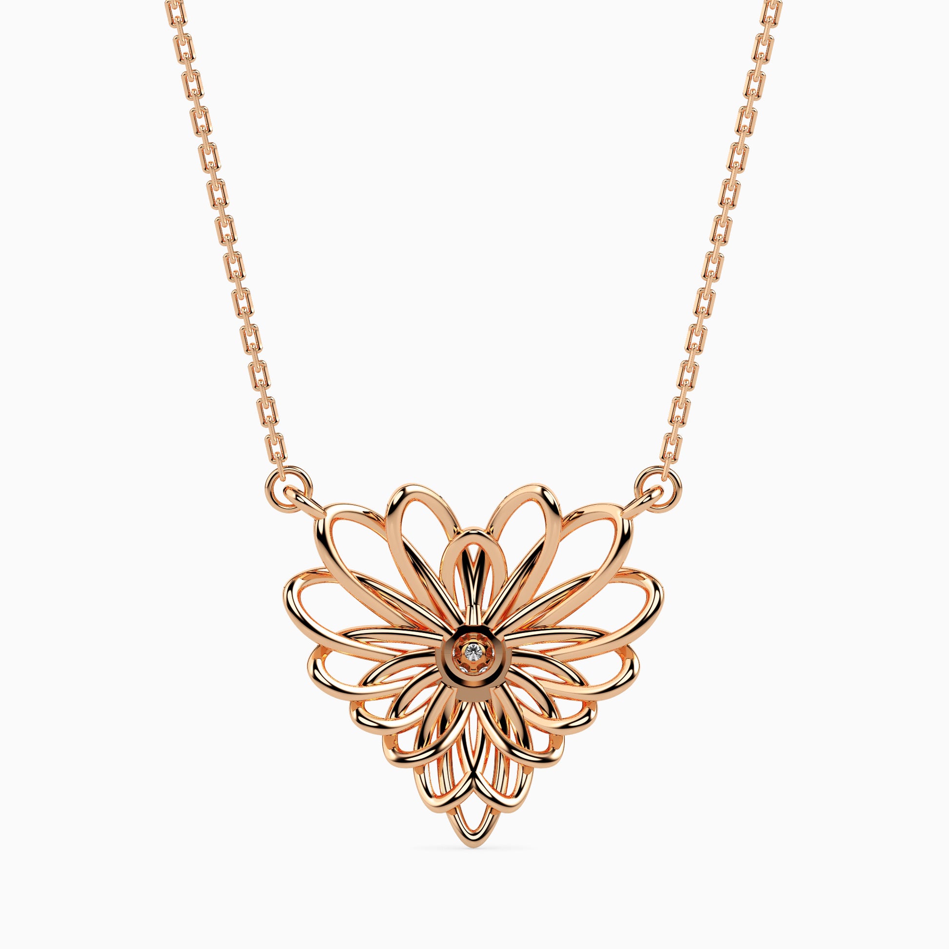 Maze lab grown diamond pendant designs for female Fiona Diamonds