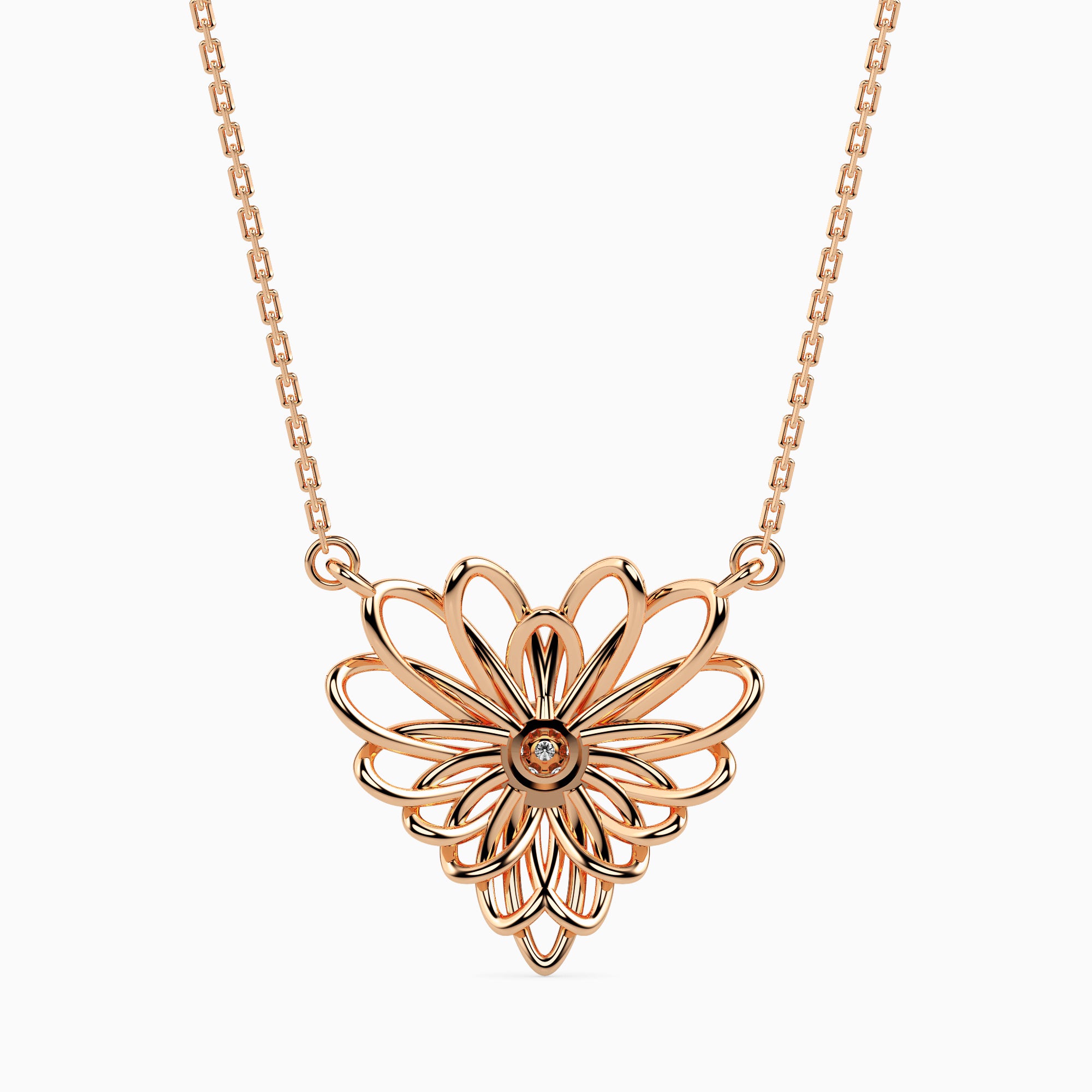 Maze lab grown diamond pendant designs for female Fiona Diamonds