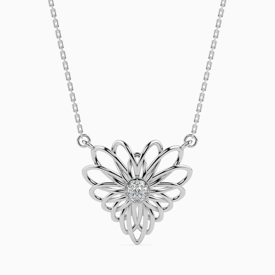 Maze lab grown diamond pendant designs for female Fiona Diamonds
