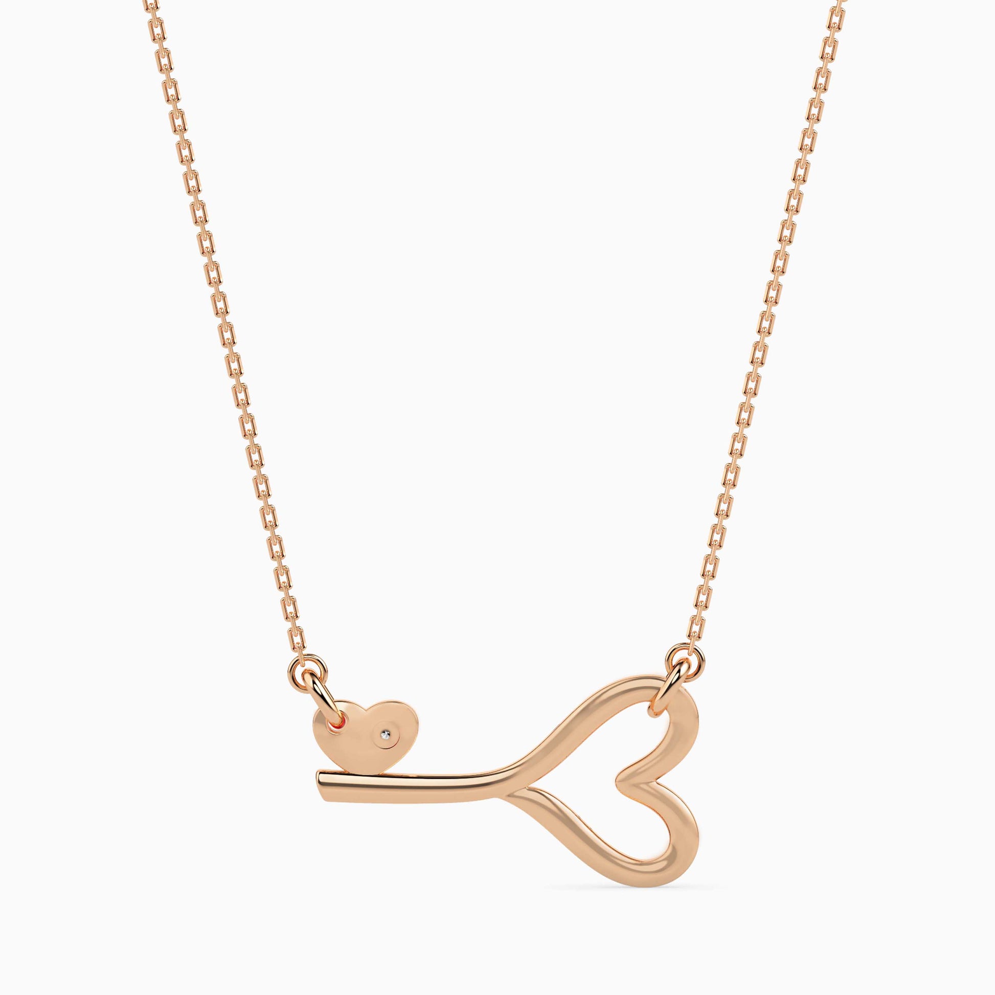 Whimay lab grown diamond pendant designs for female Fiona Diamonds