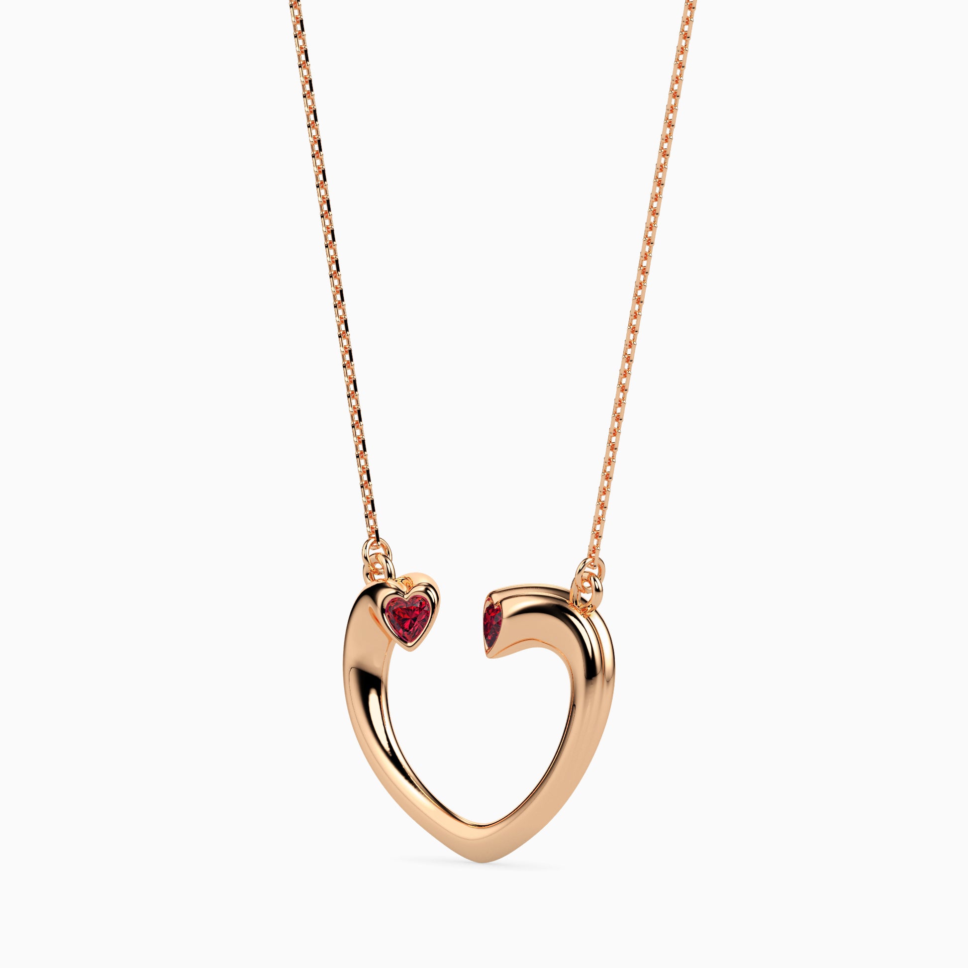 Poisny lab grown diamond pendant designs for female Fiona Diamonds