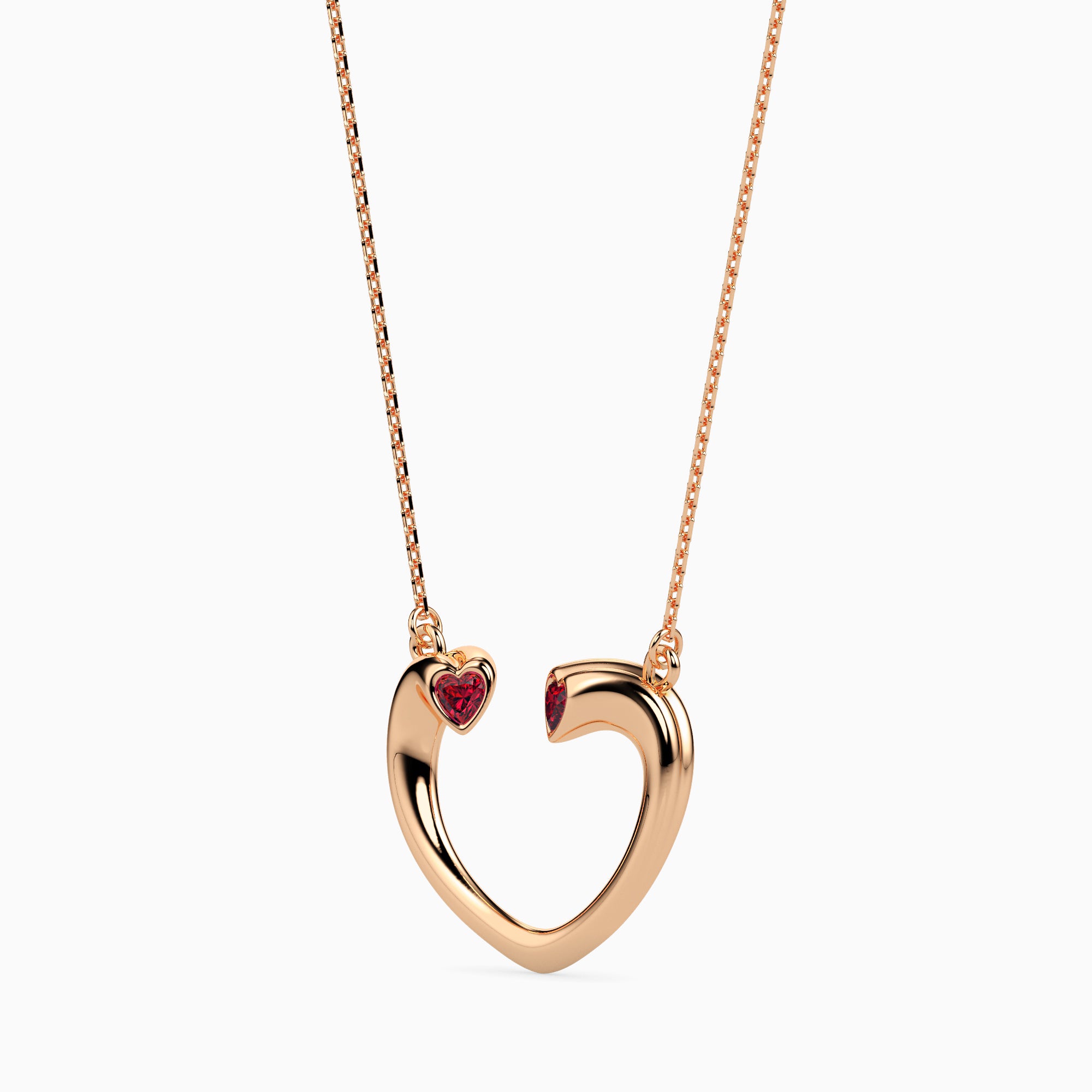 Poisny lab grown diamond pendant designs for female Fiona Diamonds