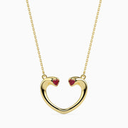 Poisny lab grown diamond pendant designs for female Fiona Diamonds