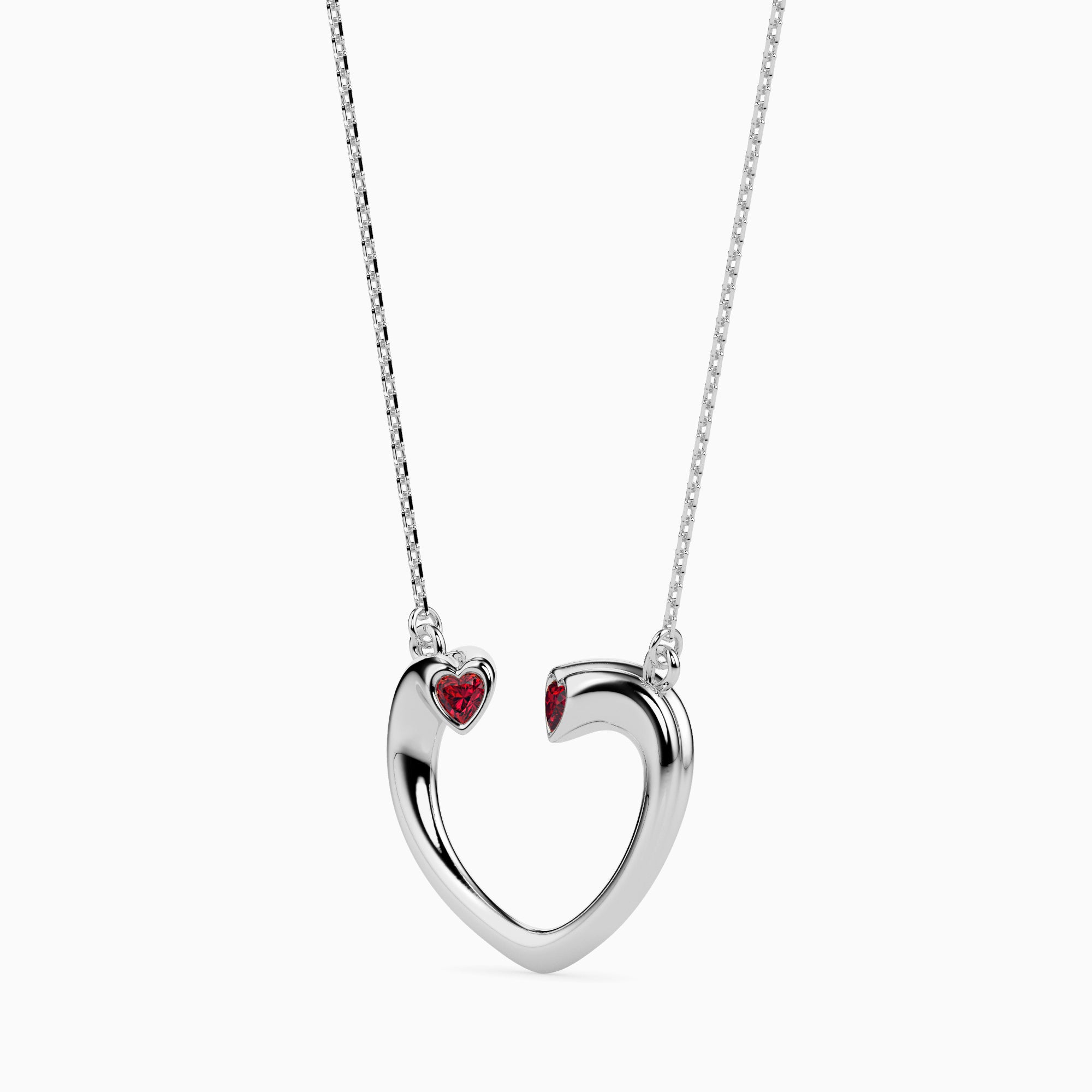 Poisny lab grown diamond pendant designs for female Fiona Diamonds