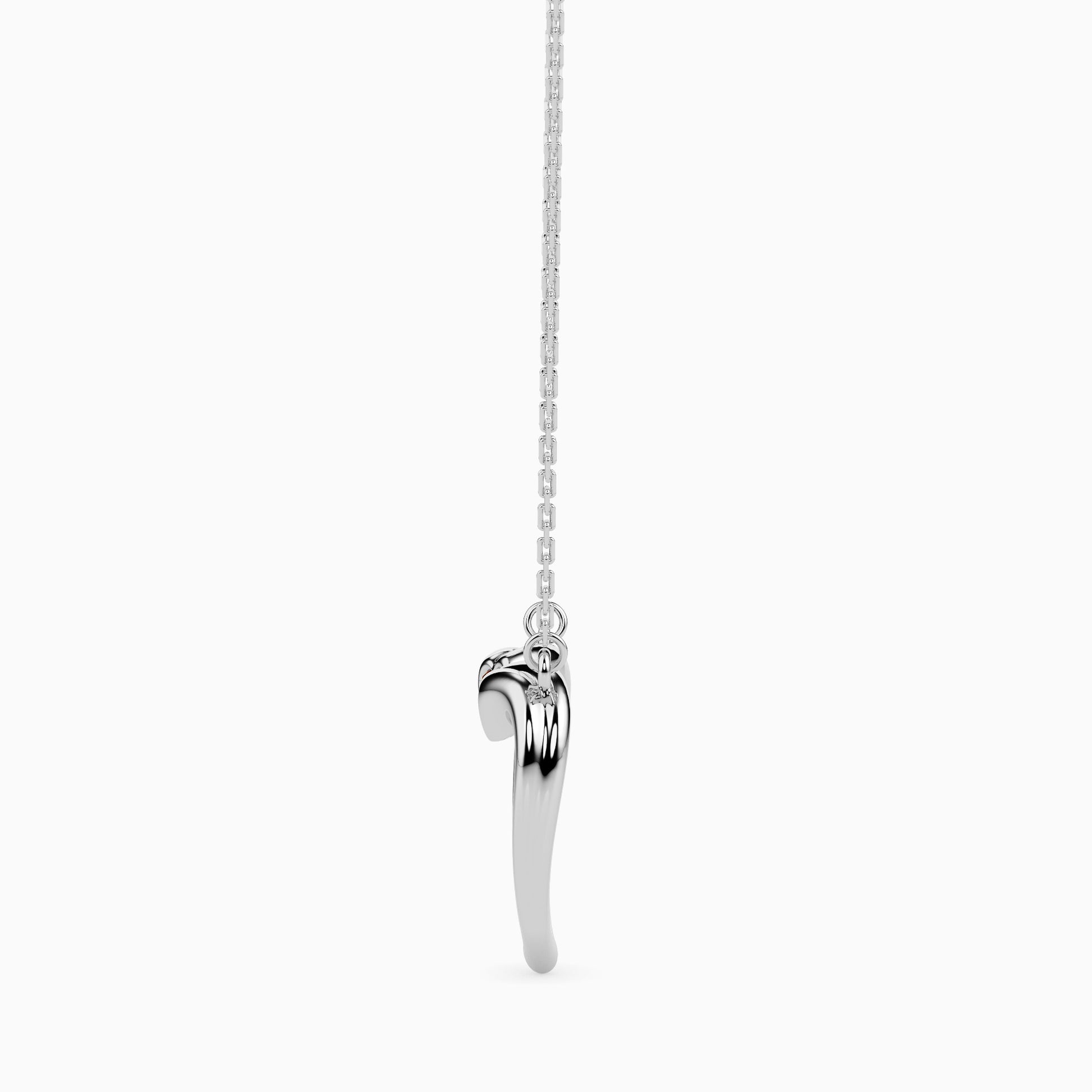 Poisny lab grown diamond pendant designs for female Fiona Diamonds