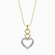 Pattern Round delicate lab grown diamond pendant Fiona Diamonds