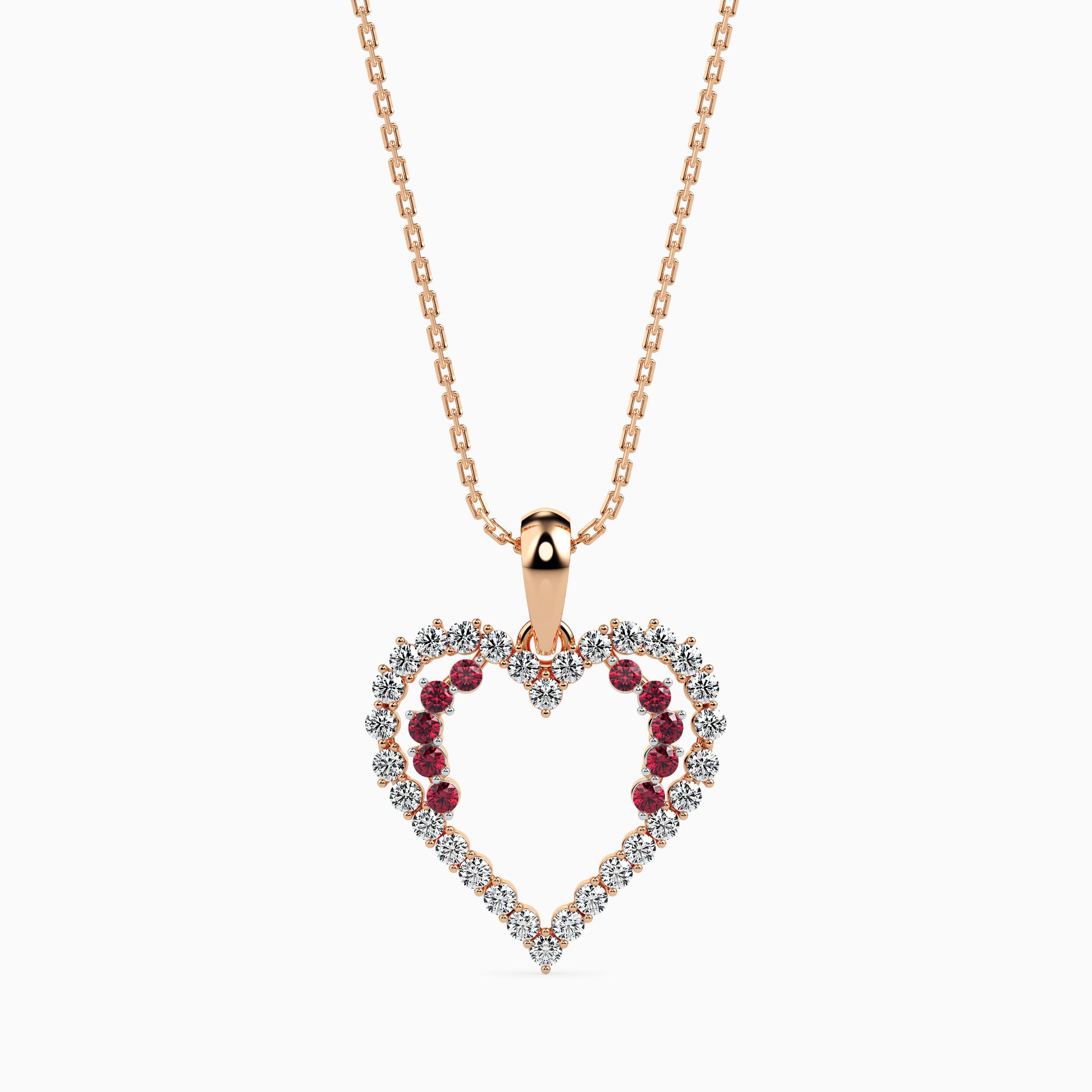 Glimpse modern lab grown diamond pendant design Fiona Diamonds