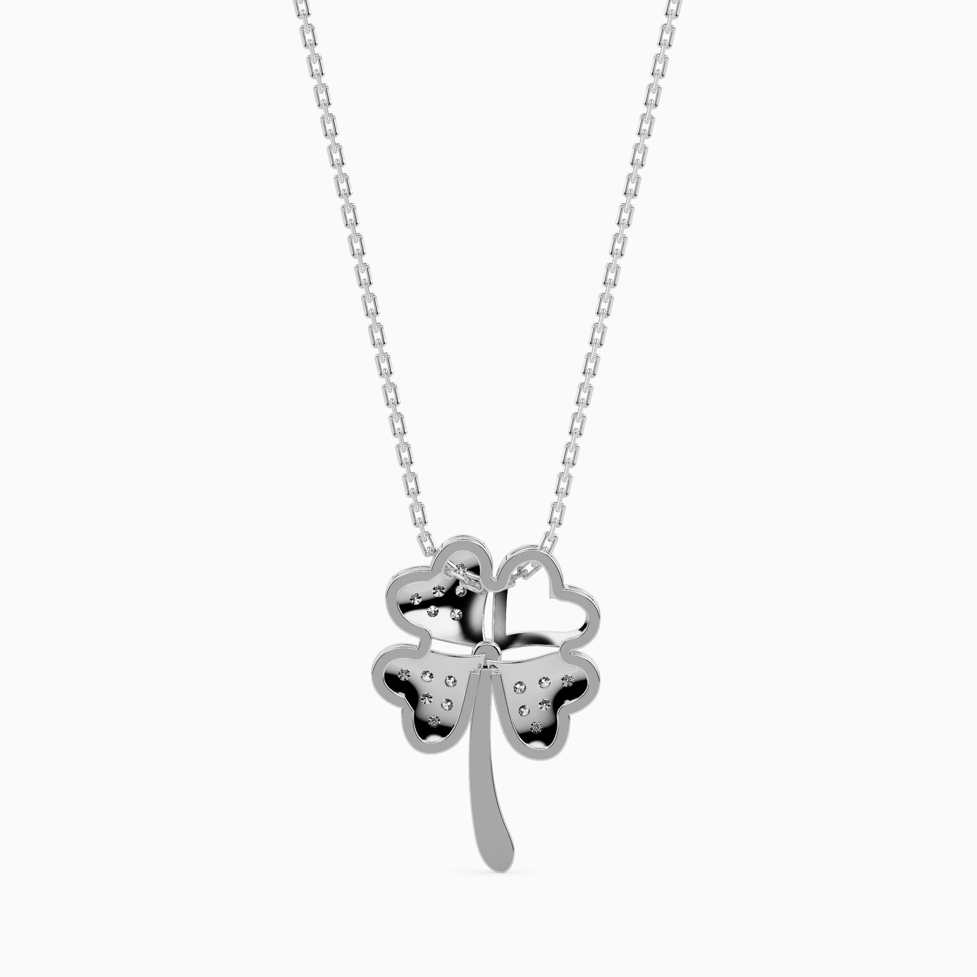 Comfort modern lab grown diamond pendant design Fiona Diamonds