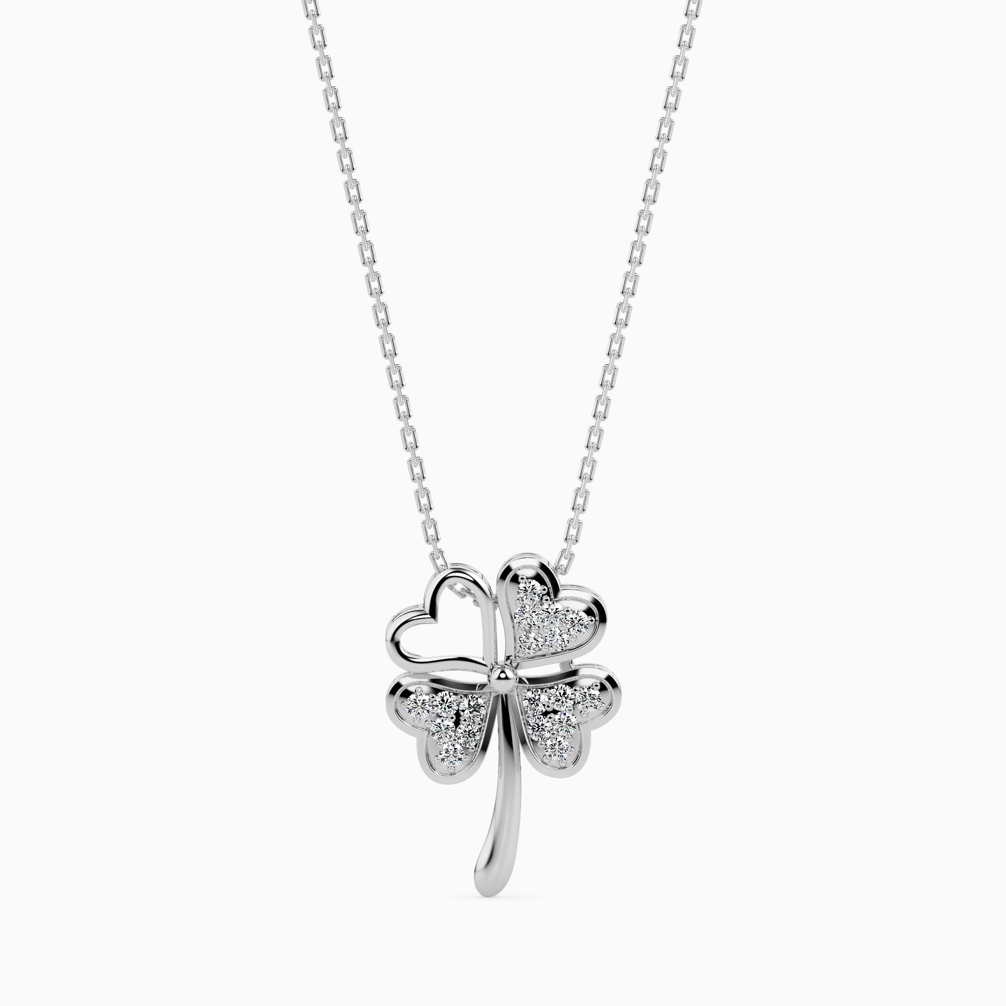 Comfort modern lab grown diamond pendant design Fiona Diamonds