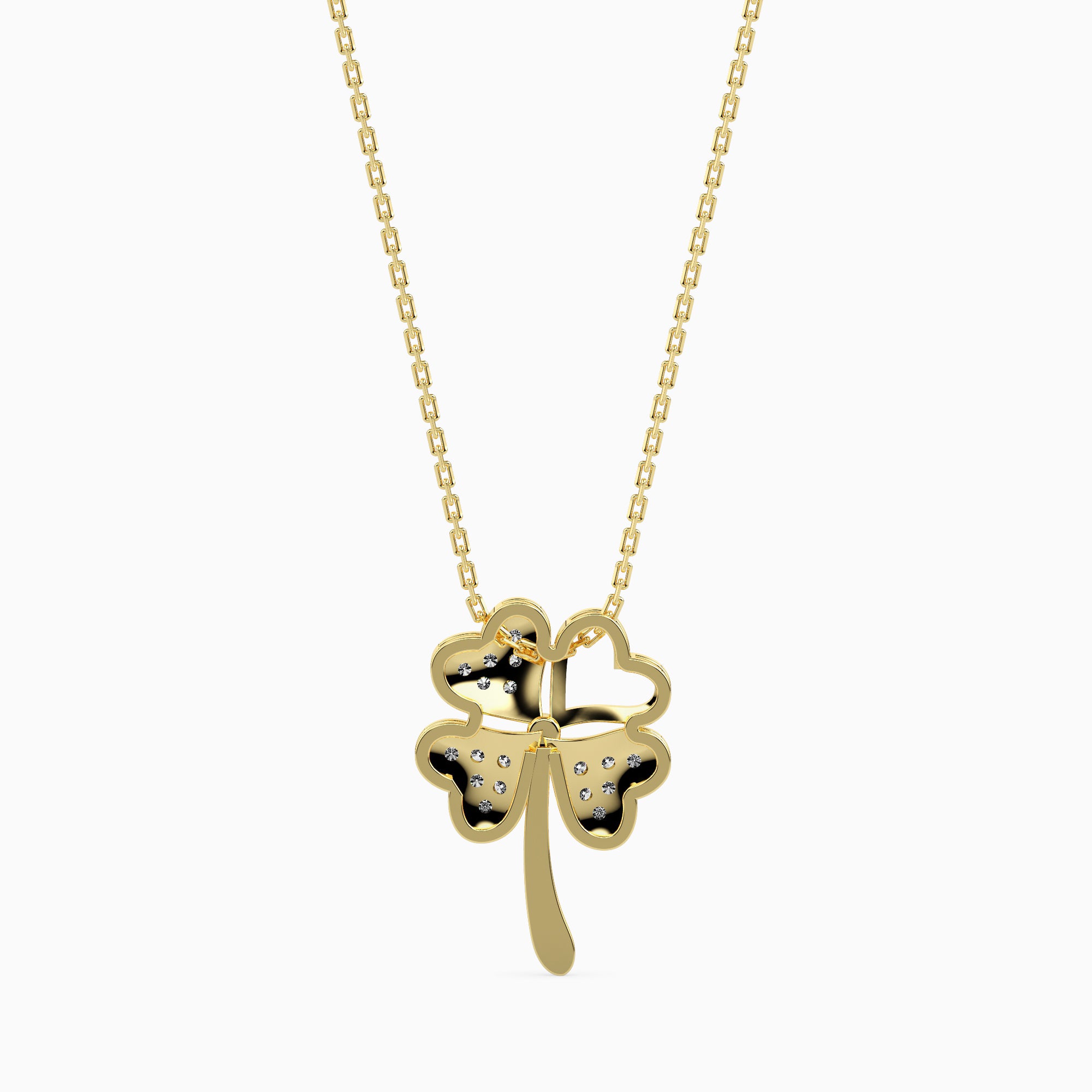 Comfort modern lab grown diamond pendant design Fiona Diamonds