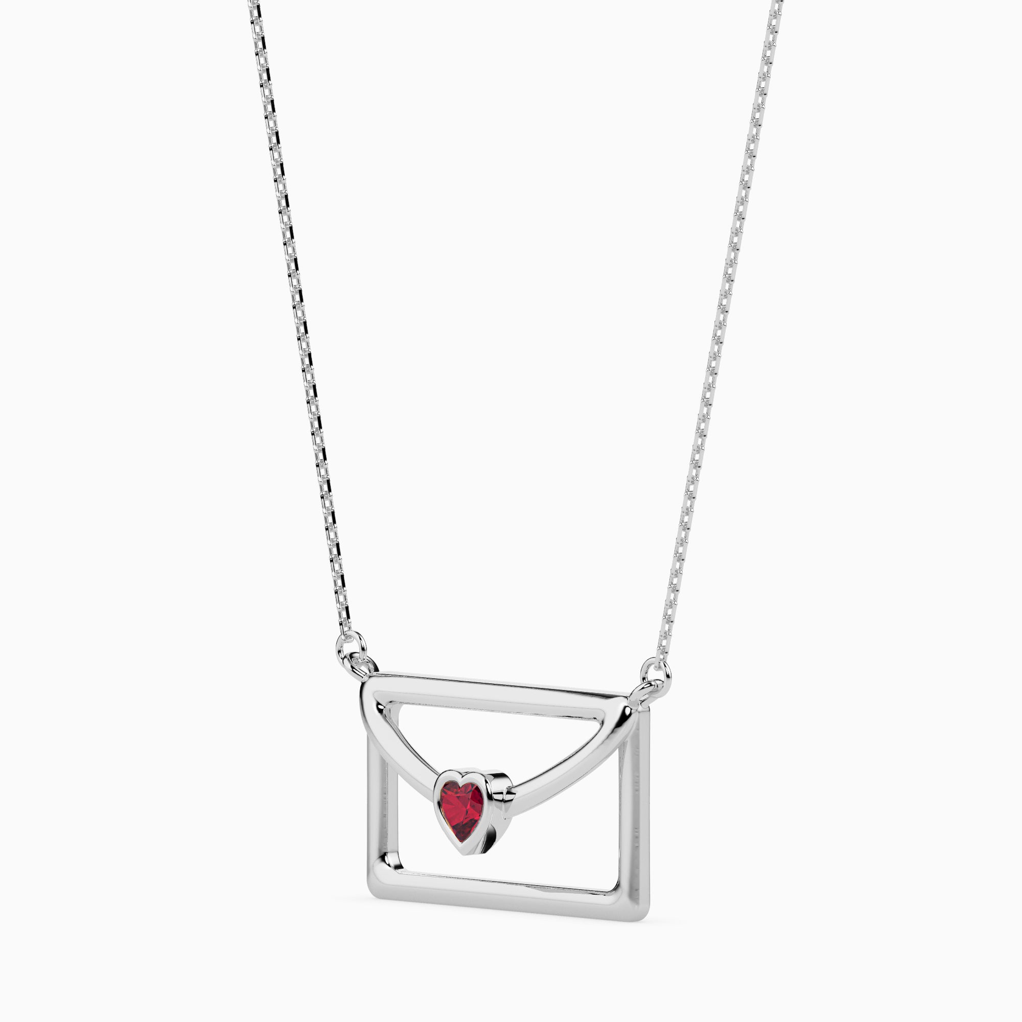 Love Letter lab grown diamond pendant design for women Fiona Diamonds