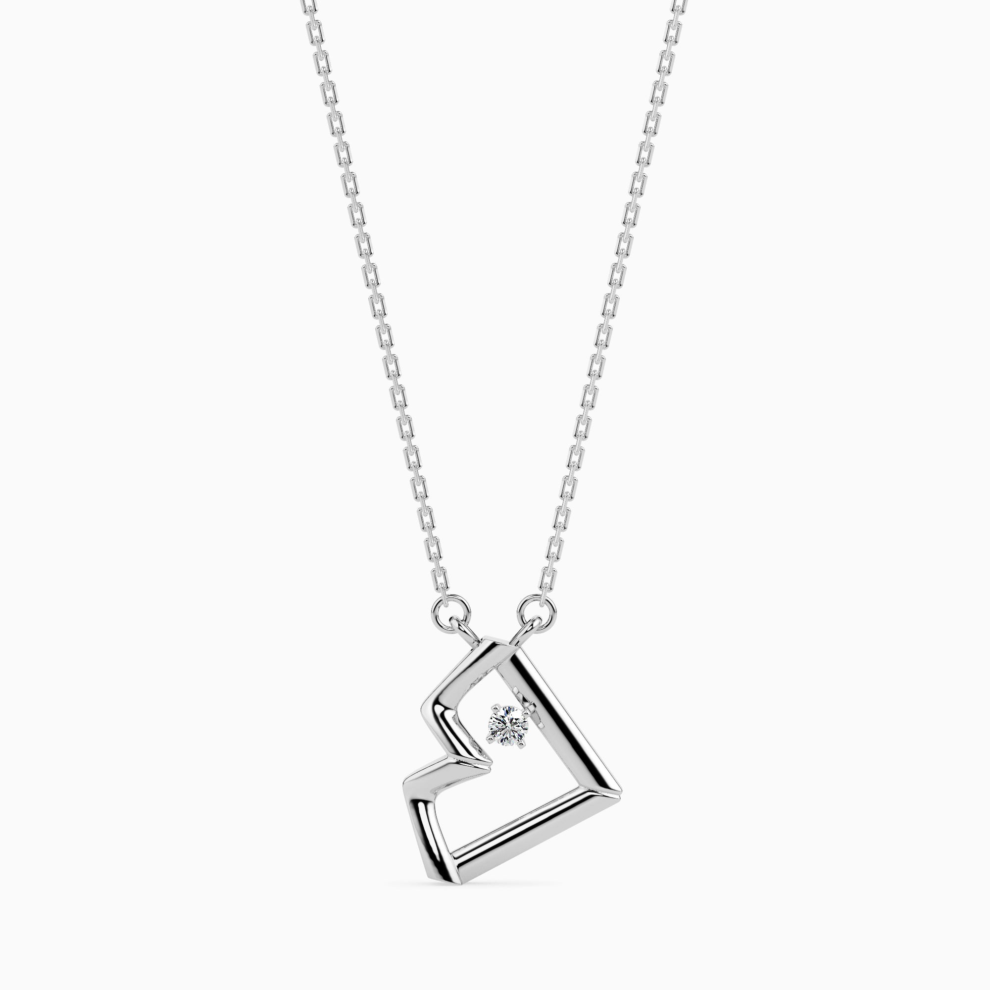 Hypnotize lab grown diamond pendant design for women Fiona Diamonds