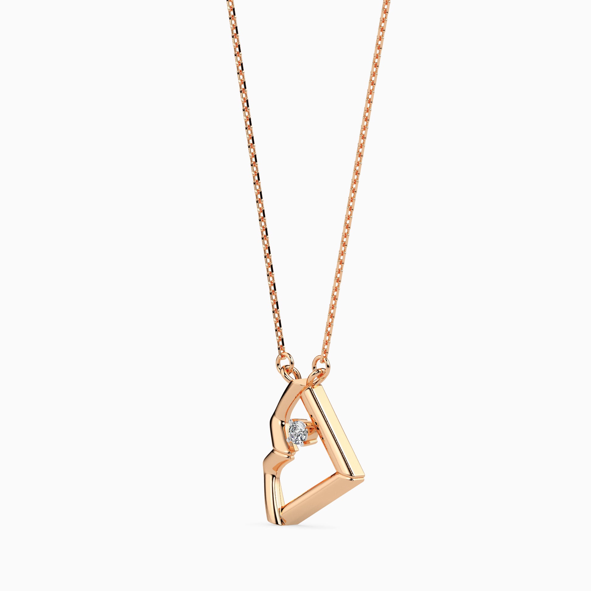 Hypnotize lab grown diamond pendant design for women Fiona Diamonds