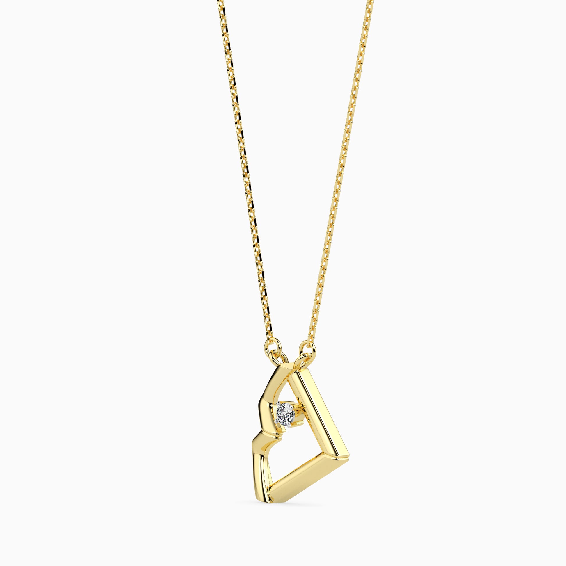 Hypnotize lab grown diamond pendant design for women Fiona Diamonds