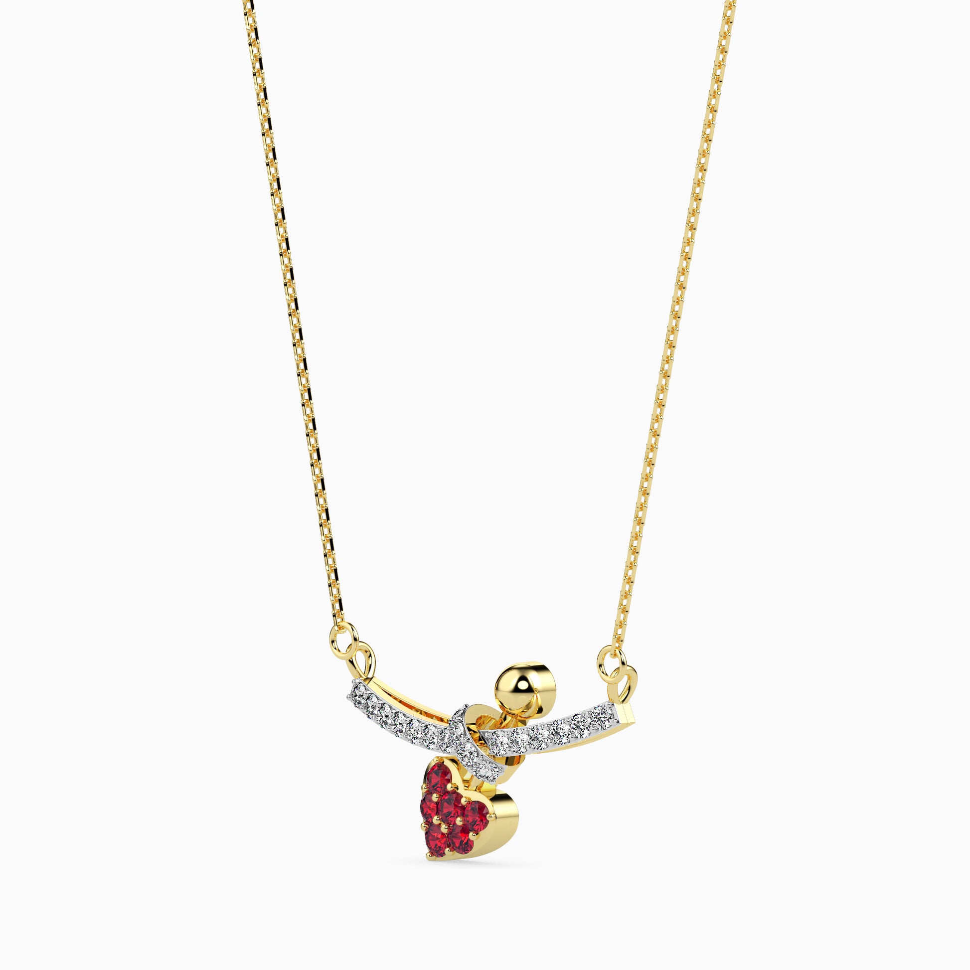 Cherished lab grown diamond pendant design for women Fiona Diamonds