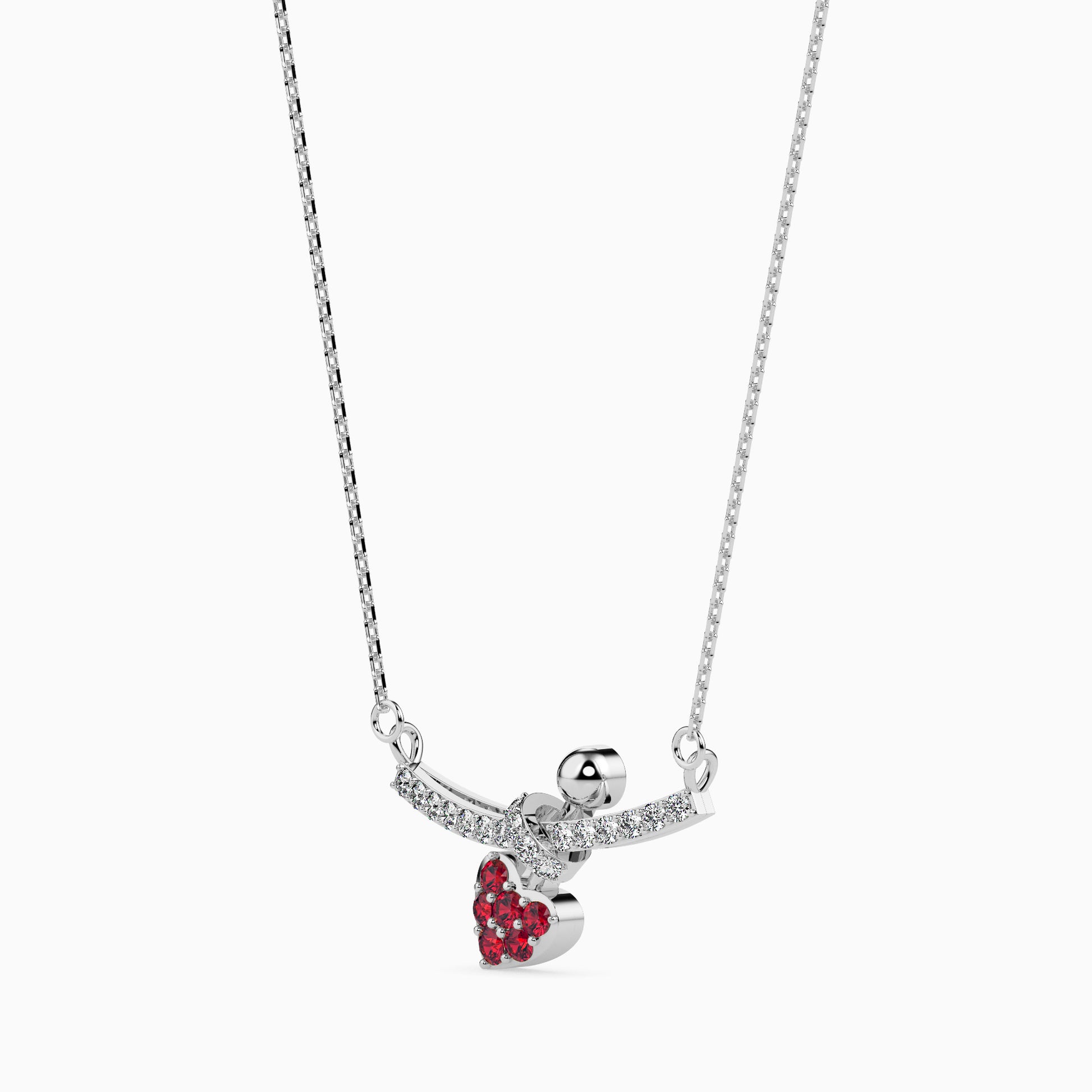 Cherished lab grown diamond pendant design for women Fiona Diamonds
