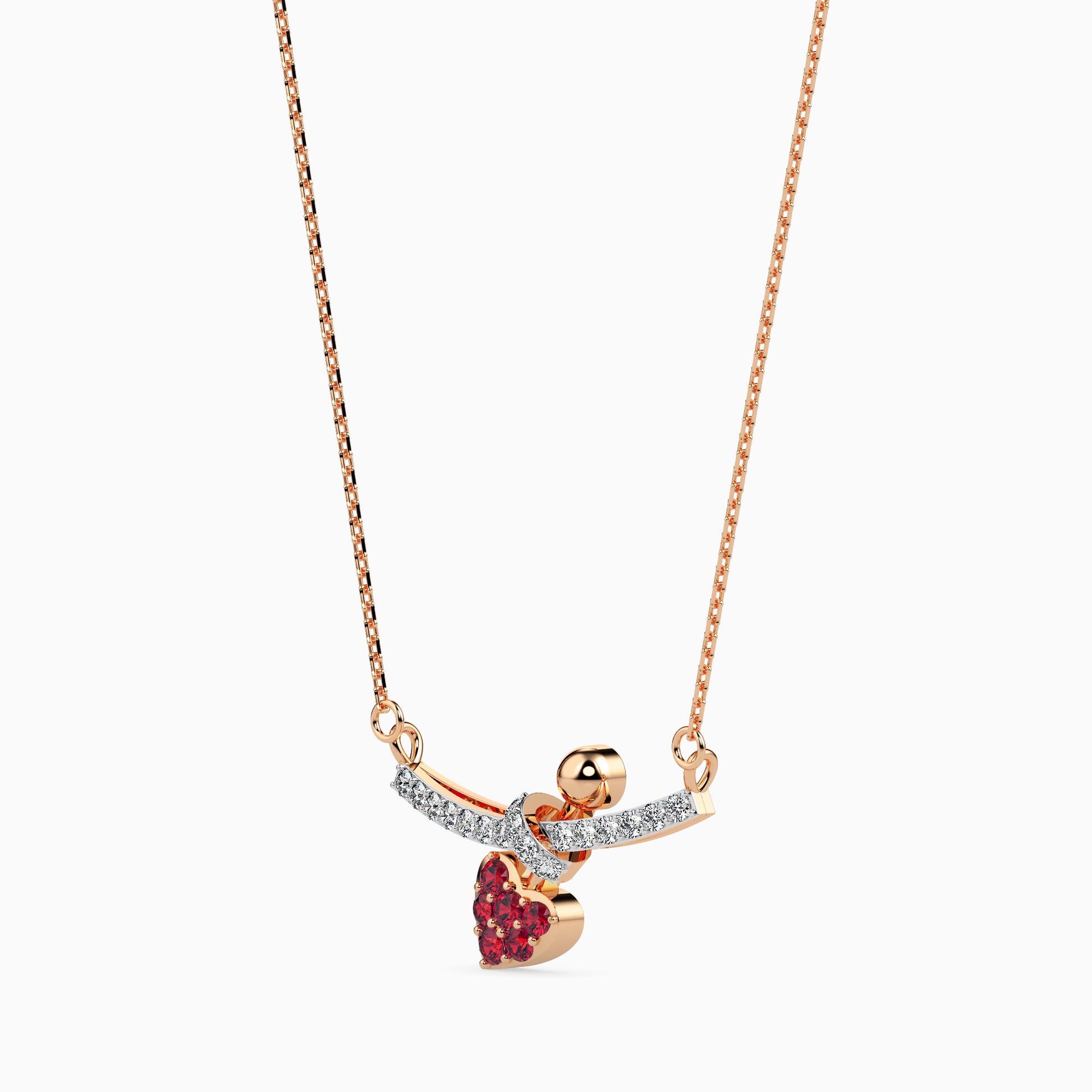 Cherished lab grown diamond pendant design for women Fiona Diamonds