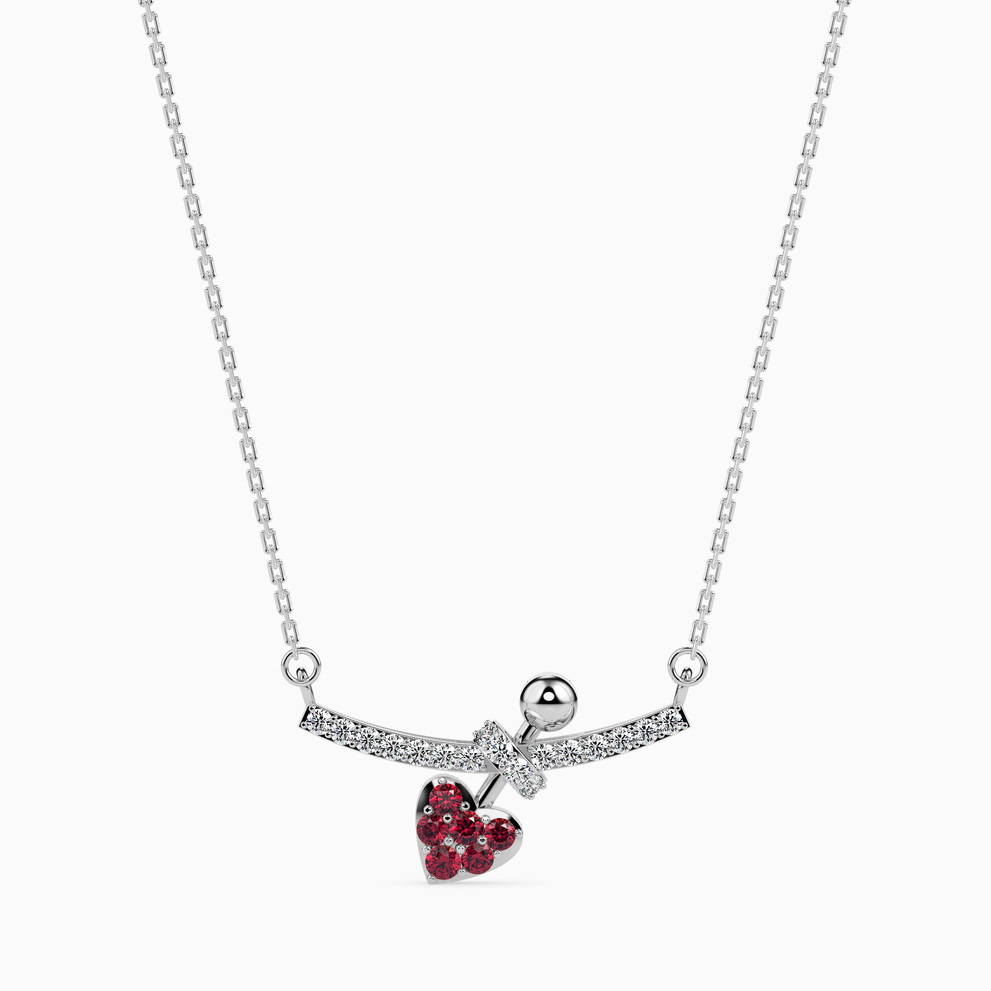 Cherished lab grown diamond pendant design for women Fiona Diamonds
