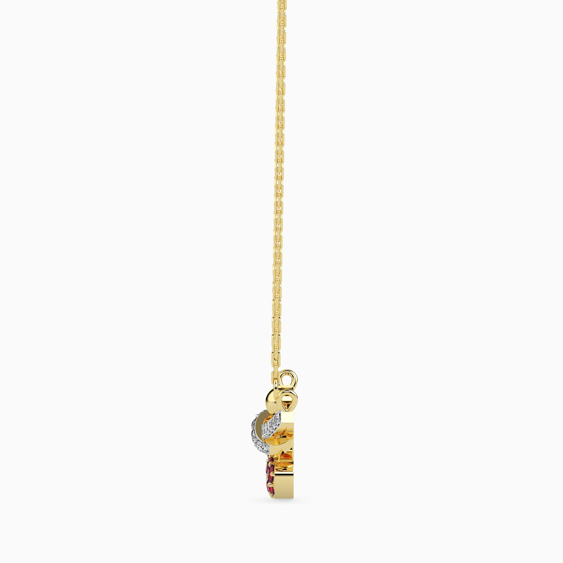 Cherished lab grown diamond pendant design for women Fiona Diamonds