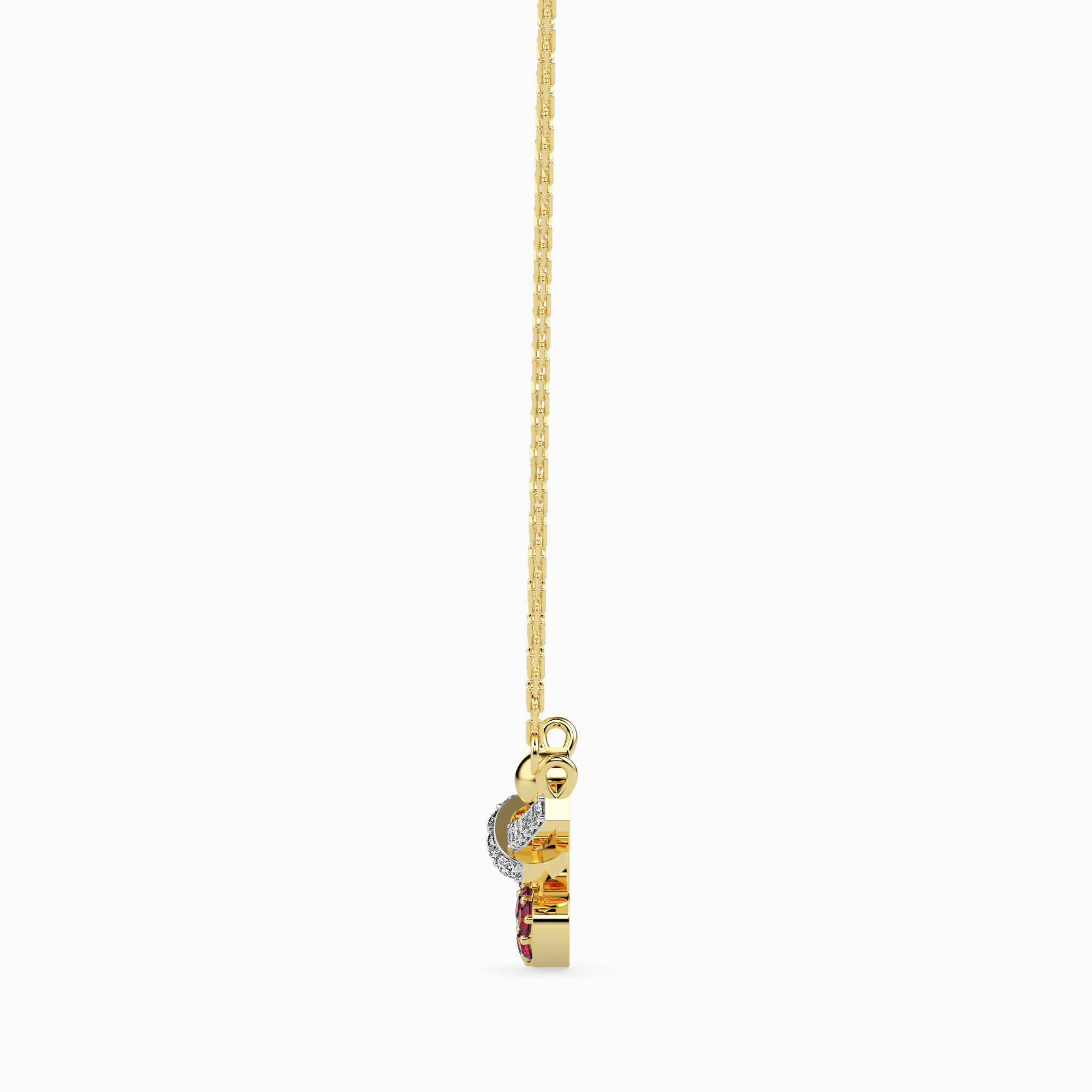 Cherished lab grown diamond pendant design for women Fiona Diamonds