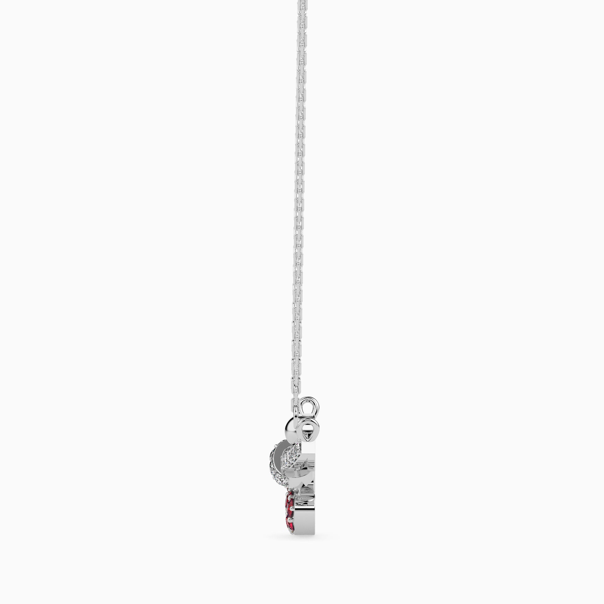 Cherished lab grown diamond pendant design for women Fiona Diamonds