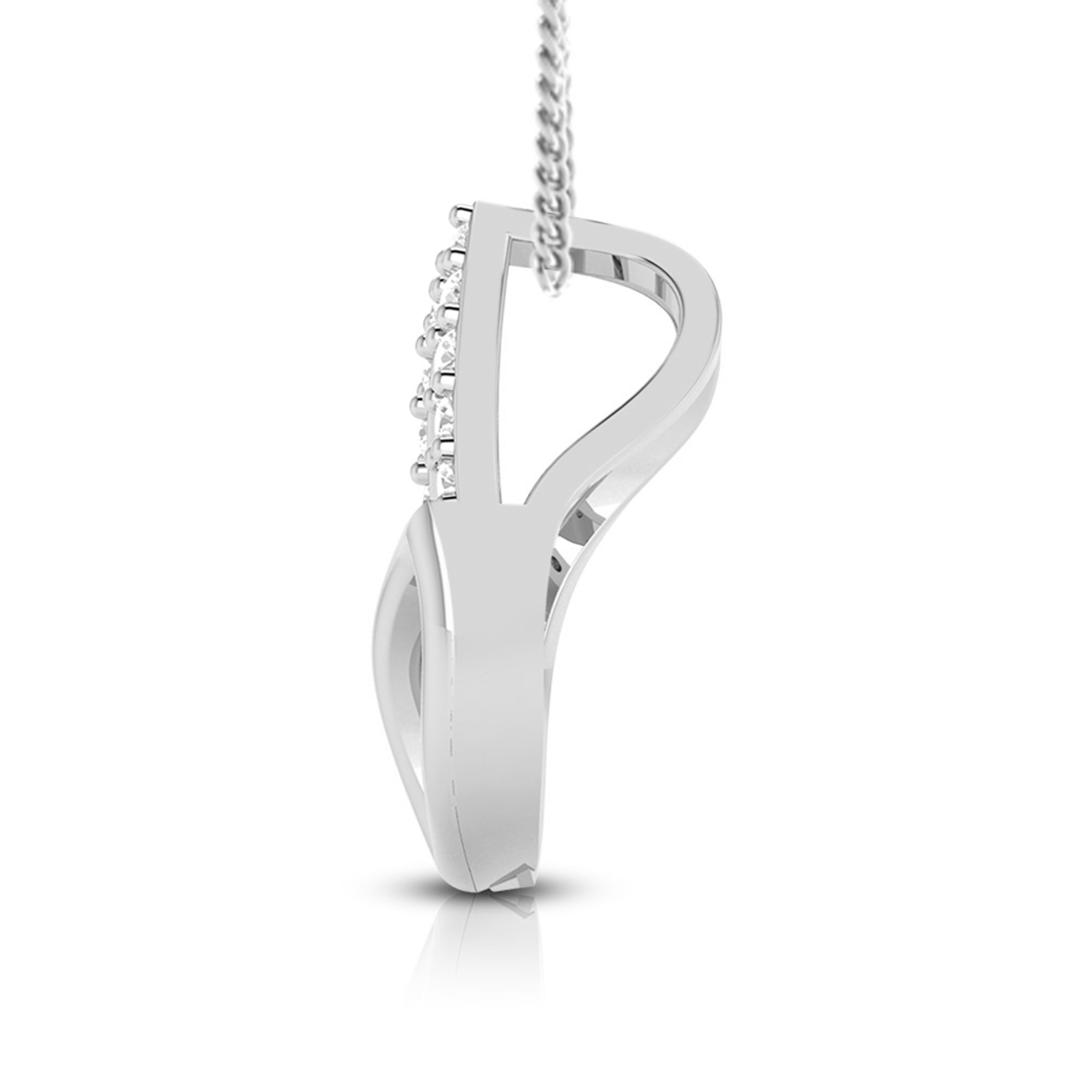 Bulletin lab grown diamond pendant design for women Fiona Diamonds