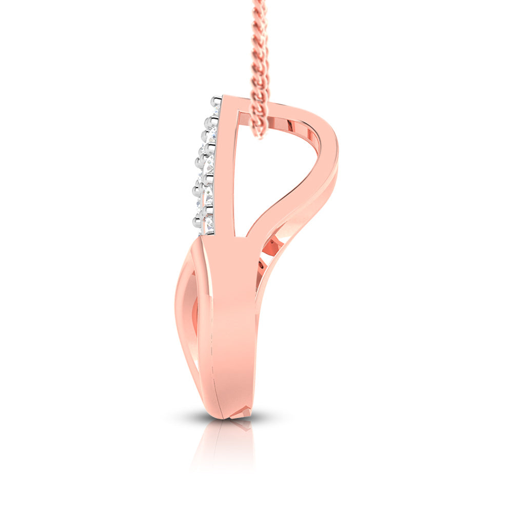 Bulletin lab grown diamond pendant design for women Fiona Diamonds