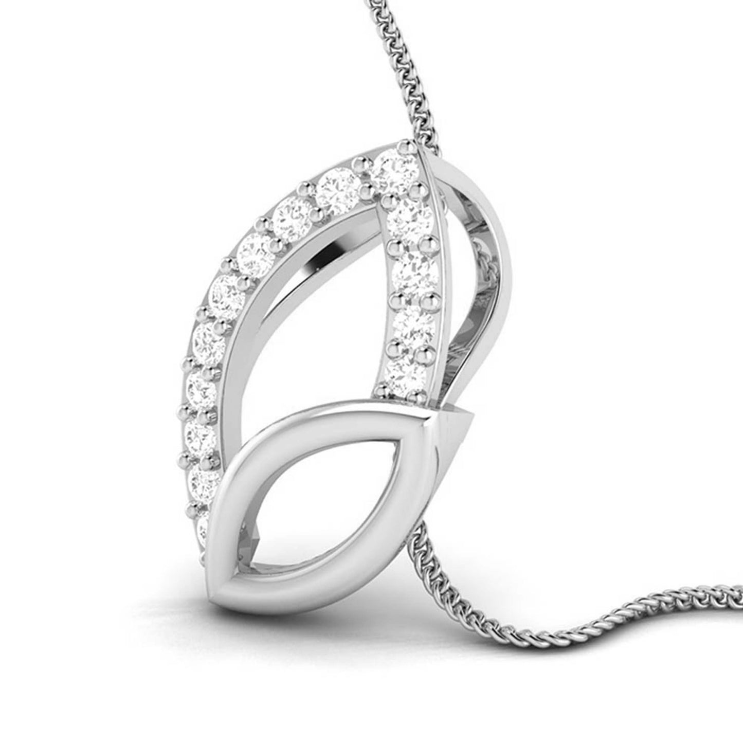 Load image into Gallery viewer, Bulletin lab grown diamond pendant design for women Fiona Diamonds
