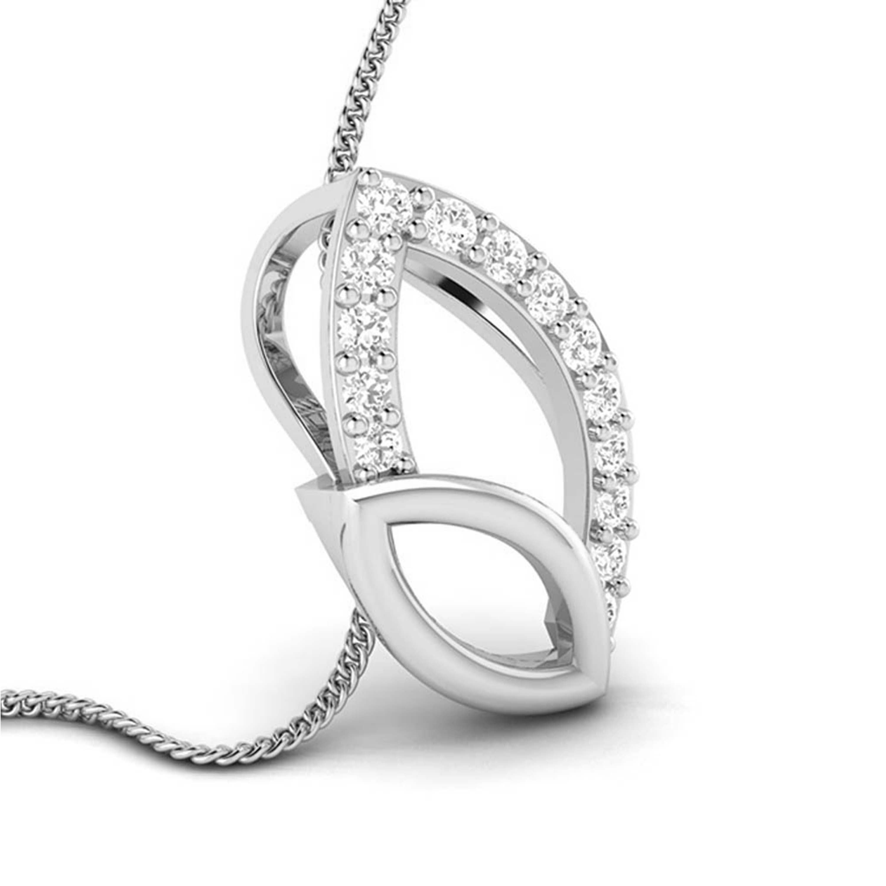 Bulletin lab grown diamond pendant design for women Fiona Diamonds