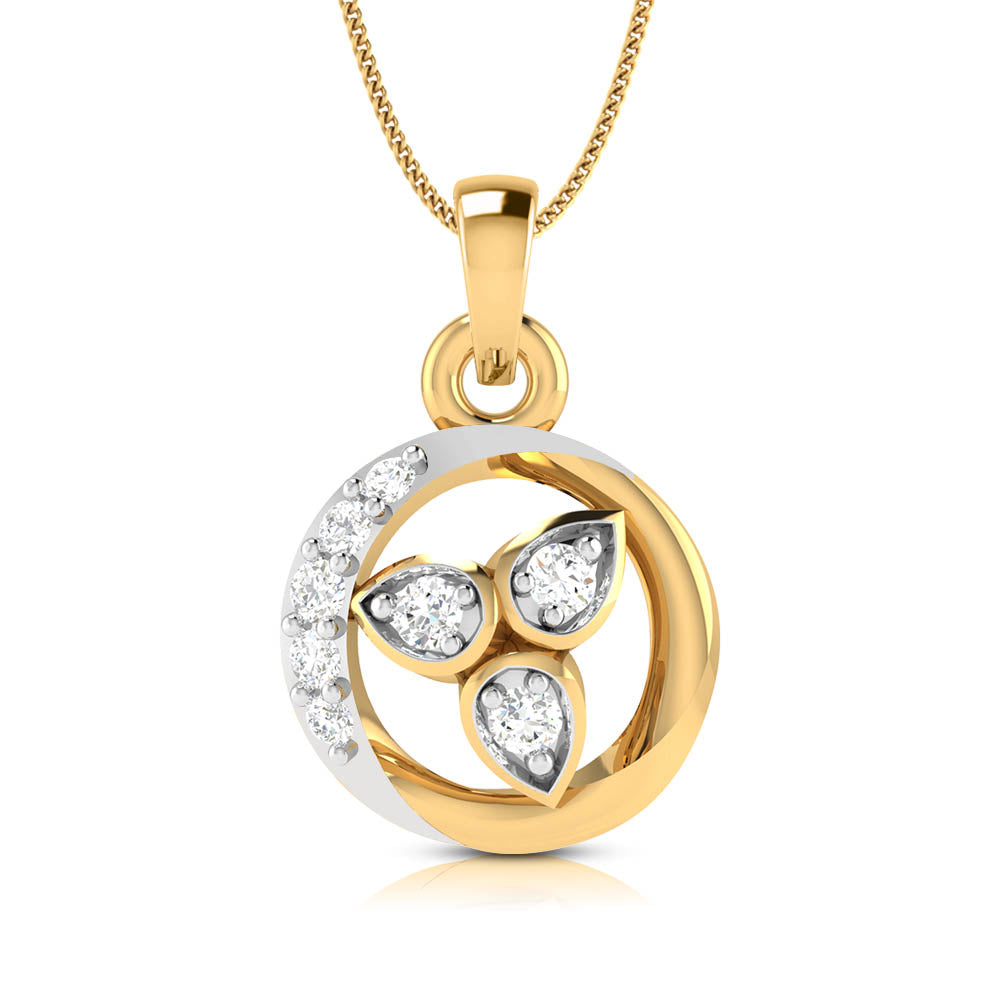 Gulp lab grown diamond pendant designs for female Fiona Diamonds